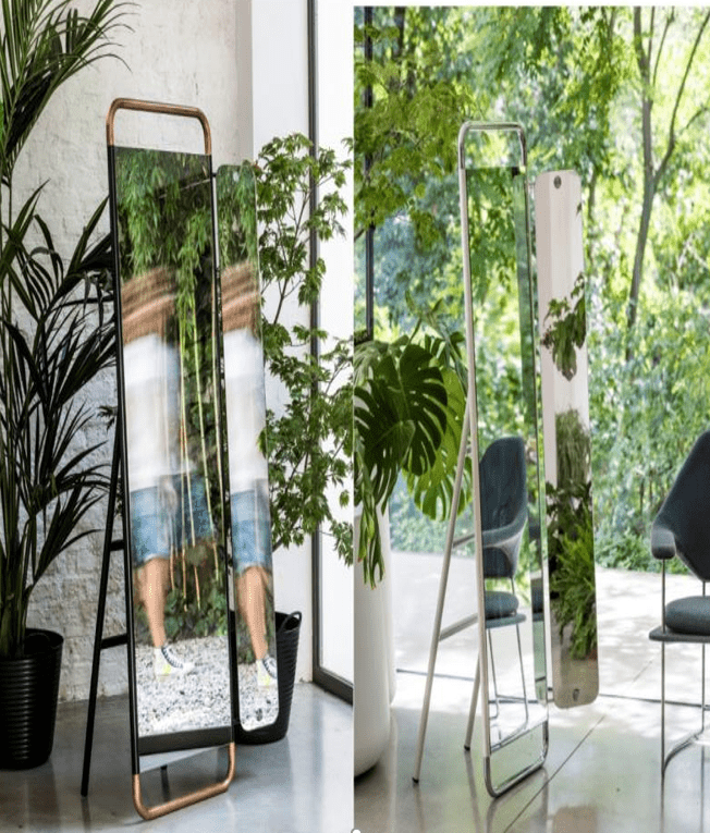 Floor Mirror Oa-80109 - Mirrors - ebarza Furniture UAE | Shop Modern Furniture in Abu Dhabi & Dubai - مفروشات ايبازرا في الامارات | تسوق اثاث عصري وديكورات مميزة في دبي وابوظبي