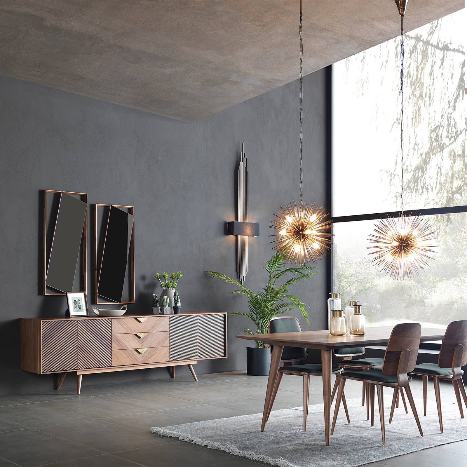 Florya Extendable Dining Table Flodining003 - Dining Tables - ebarza Furniture UAE | Shop Modern Furniture in Abu Dhabi & Dubai - مفروشات ايبازرا في الامارات | تسوق اثاث عصري وديكورات مميزة في دبي وابوظبي