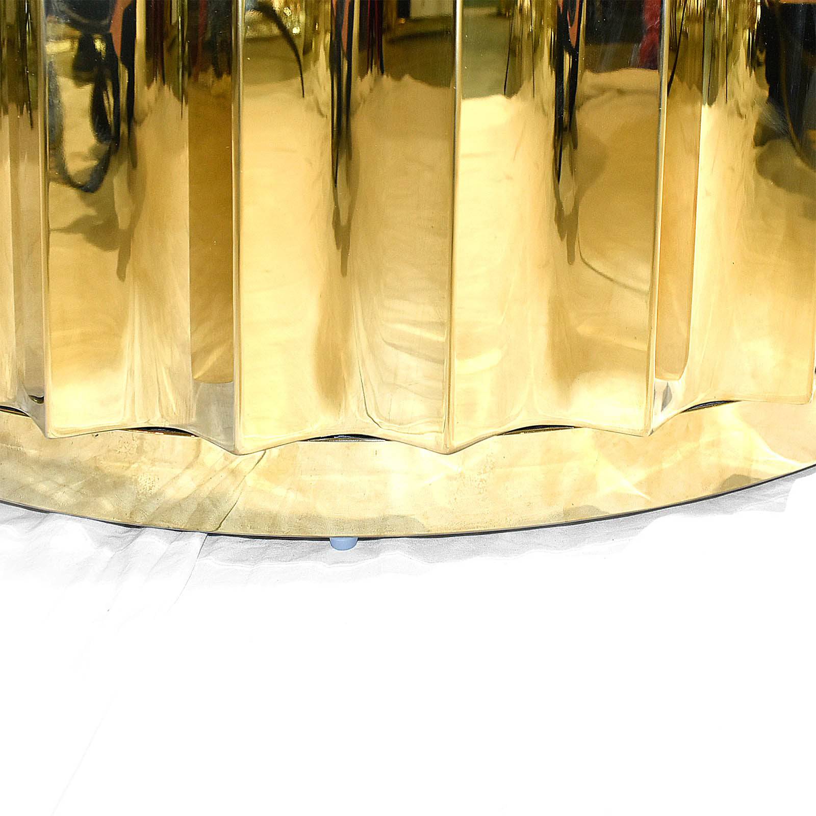 Forlì Natural Marble Side Table Tg-01-1-G - Side Tables - ebarza Furniture UAE | Shop Modern Furniture in Abu Dhabi & Dubai - مفروشات ايبازرا في الامارات | تسوق اثاث عصري وديكورات مميزة في دبي وابوظبي