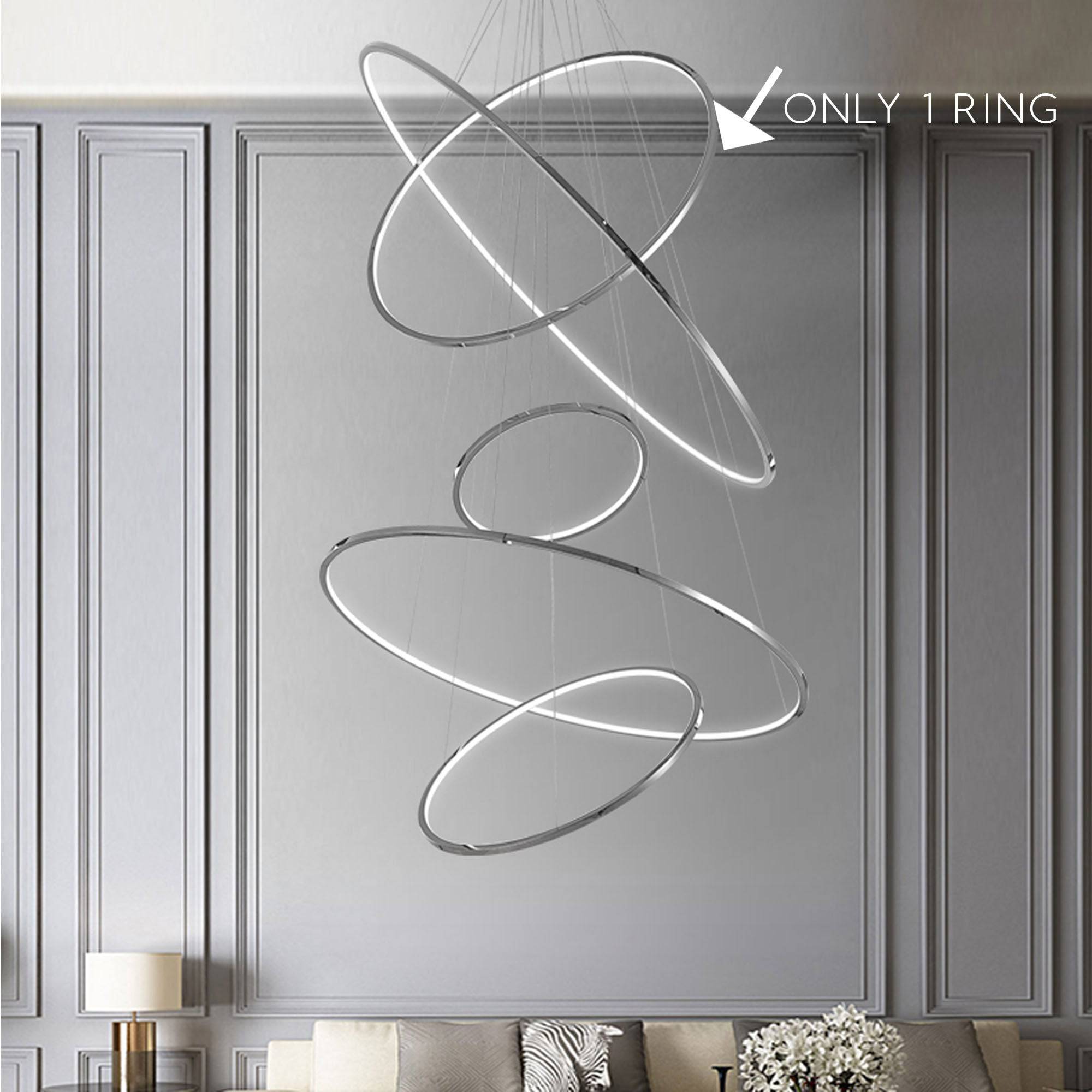 Galaxy Ring Light 100 Cm Cy-New-088-1000-C - Pendant Lamps - ebarza Furniture UAE | Shop Modern Furniture in Abu Dhabi & Dubai - مفروشات ايبازرا في الامارات | تسوق اثاث عصري وديكورات مميزة في دبي وابوظبي