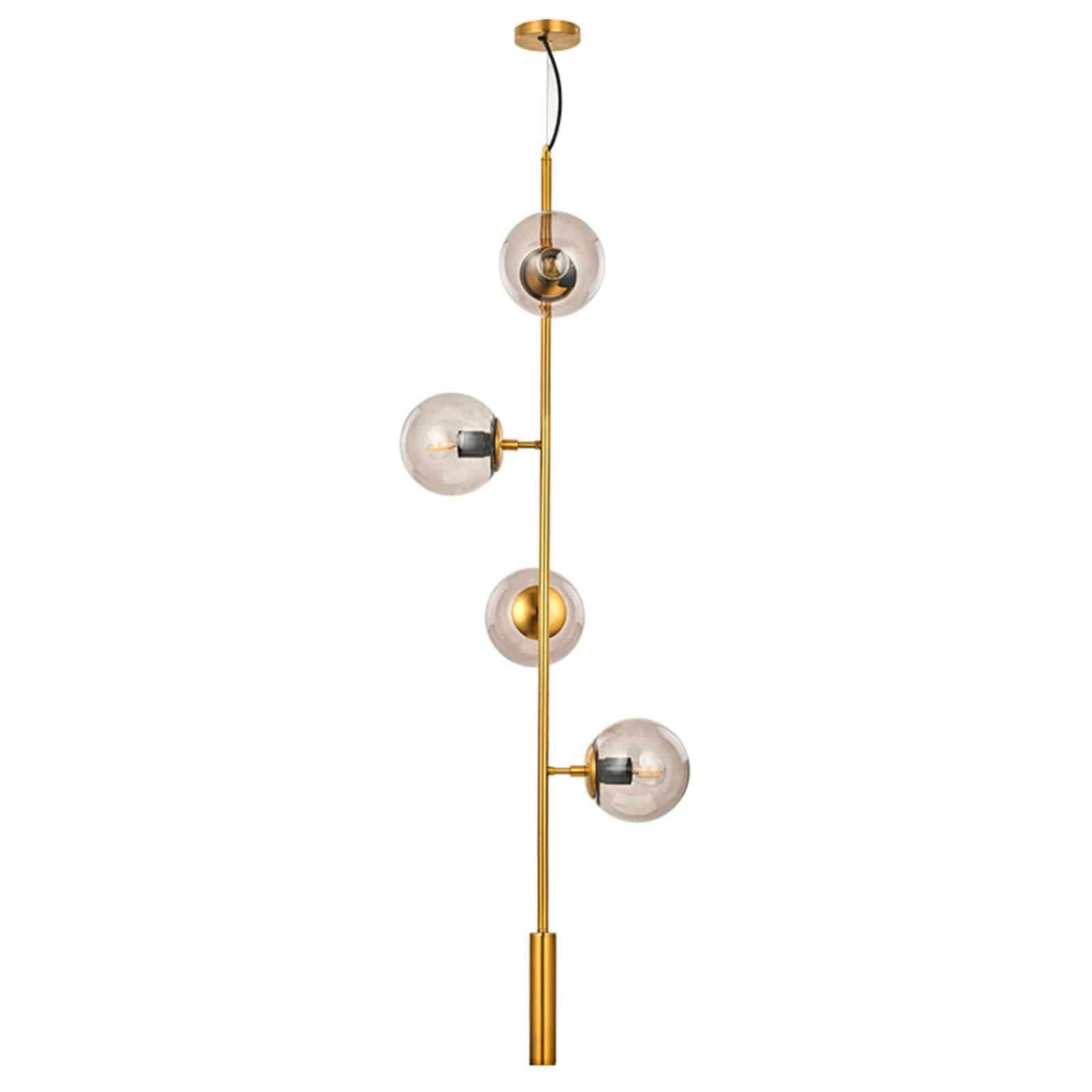 Gavle 4 Heads Pendant Lamp Cy-New-025-Br - Pendant Lamps - ebarza Furniture UAE | Shop Modern Furniture in Abu Dhabi & Dubai - مفروشات ايبازرا في الامارات | تسوق اثاث عصري وديكورات مميزة في دبي وابوظبي