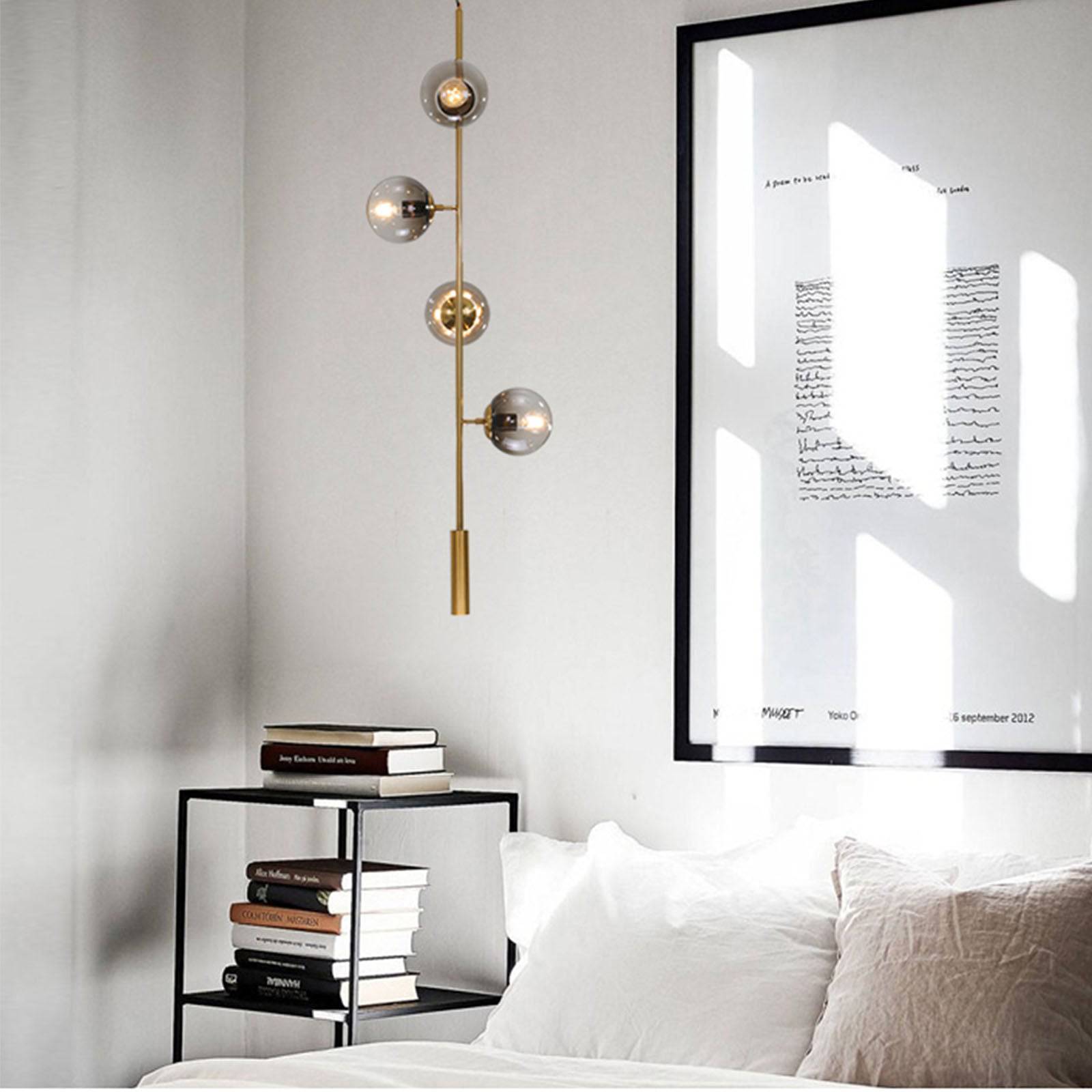 Gavle 4 Heads Pendant Lamp Cy-New-025-Br - Pendant Lamps - ebarza Furniture UAE | Shop Modern Furniture in Abu Dhabi & Dubai - مفروشات ايبازرا في الامارات | تسوق اثاث عصري وديكورات مميزة في دبي وابوظبي