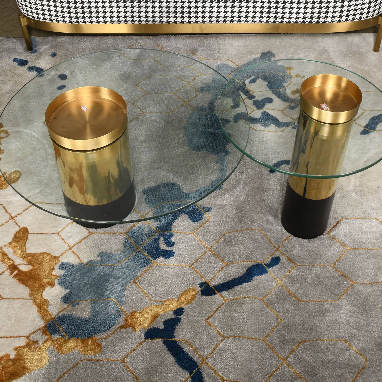 Display Item - Gavle Center Table Tg-432-1YAS - DISPLAY ITEM - ebarza Furniture UAE | Shop Modern Furniture in Abu Dhabi & Dubai - مفروشات ايبازرا في الامارات | تسوق اثاث عصري وديكورات مميزة في دبي وابوظبي