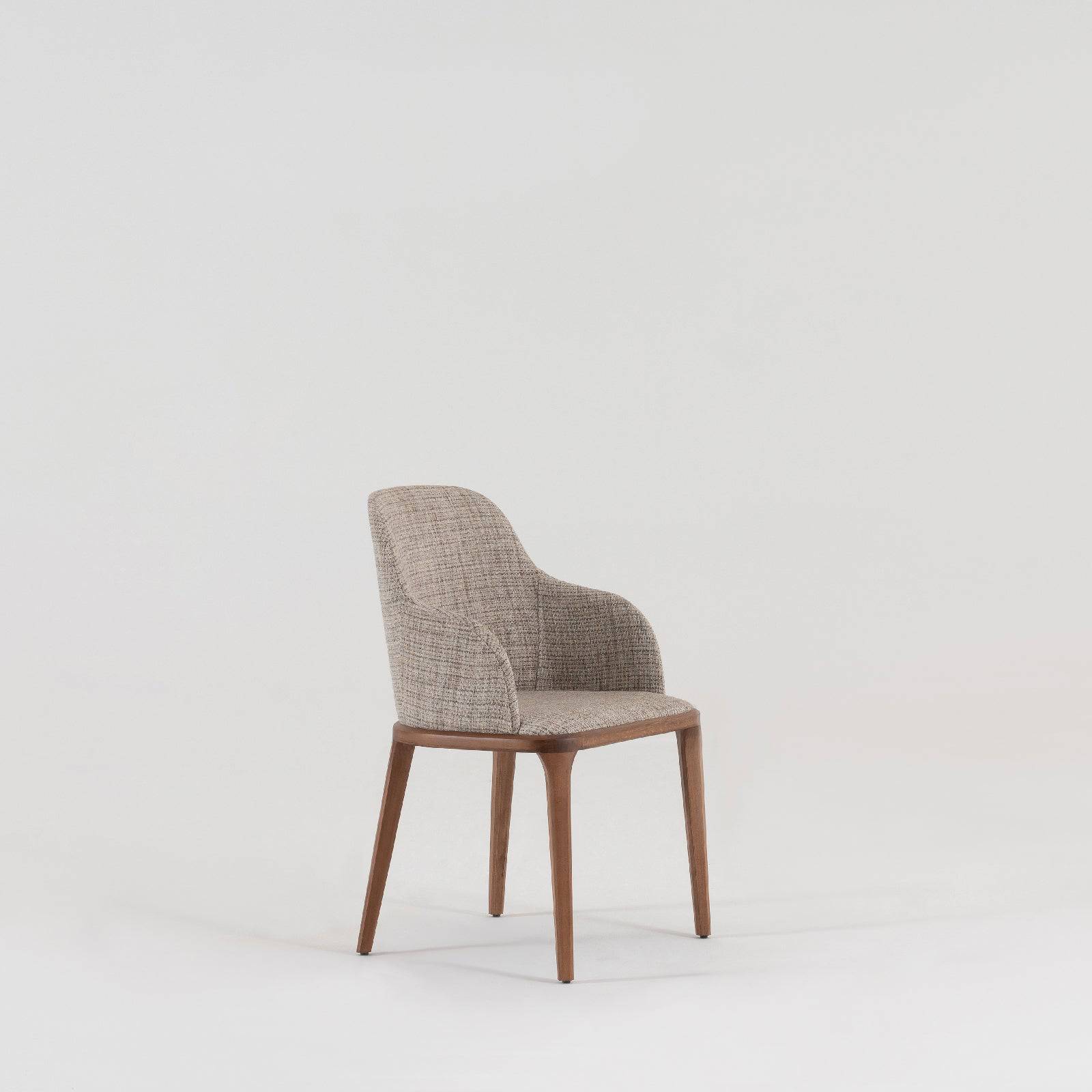 Genova Dining Chair With Arm Genv-Wachr - Chairs - ebarza Furniture UAE | Shop Modern Furniture in Abu Dhabi & Dubai - مفروشات ايبازرا في الامارات | تسوق اثاث عصري وديكورات مميزة في دبي وابوظبي