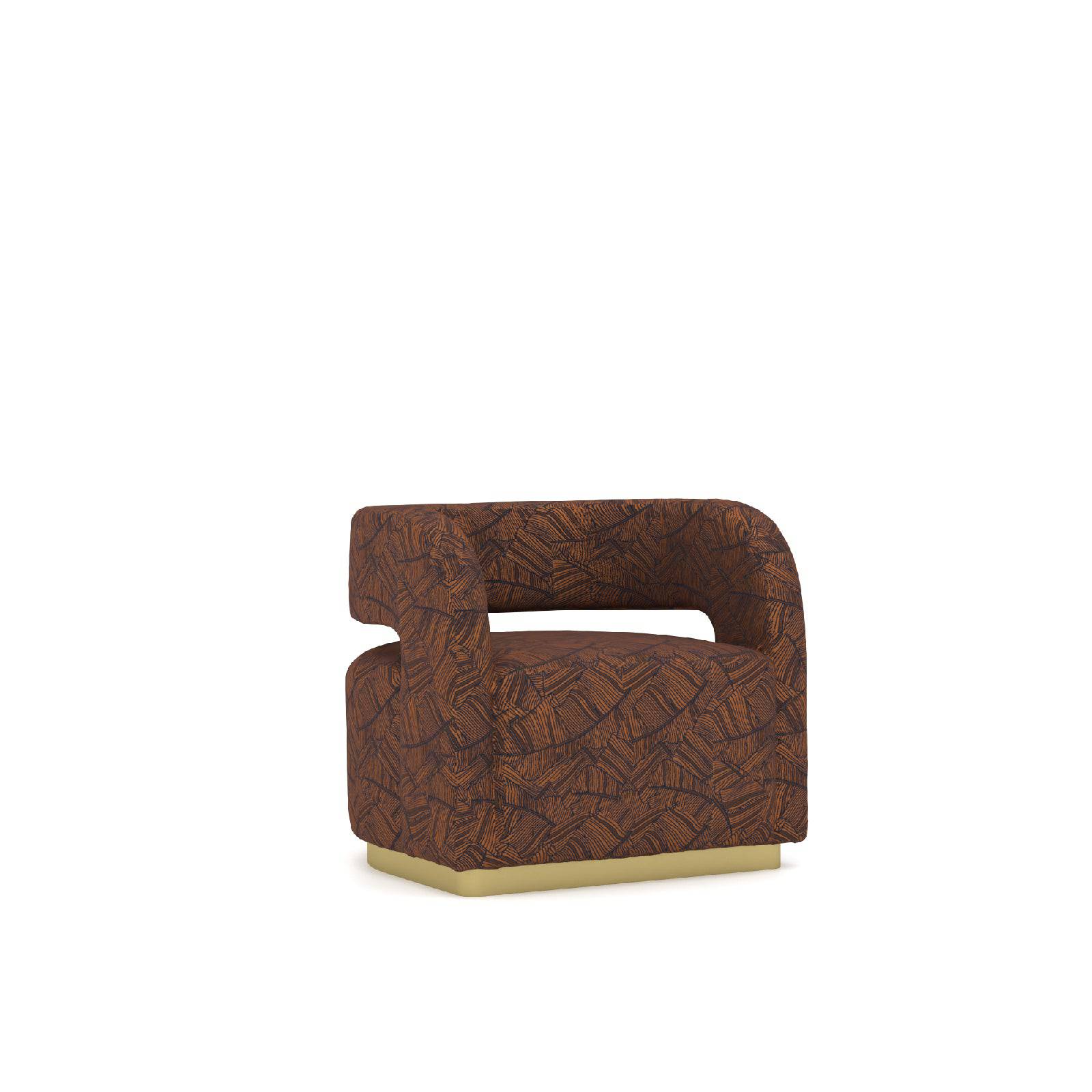 Gilles Lounge Chair Gilslc-043 - Lounge Chairs - ebarza Furniture UAE | Shop Modern Furniture in Abu Dhabi & Dubai - مفروشات ايبازرا في الامارات | تسوق اثاث عصري وديكورات مميزة في دبي وابوظبي