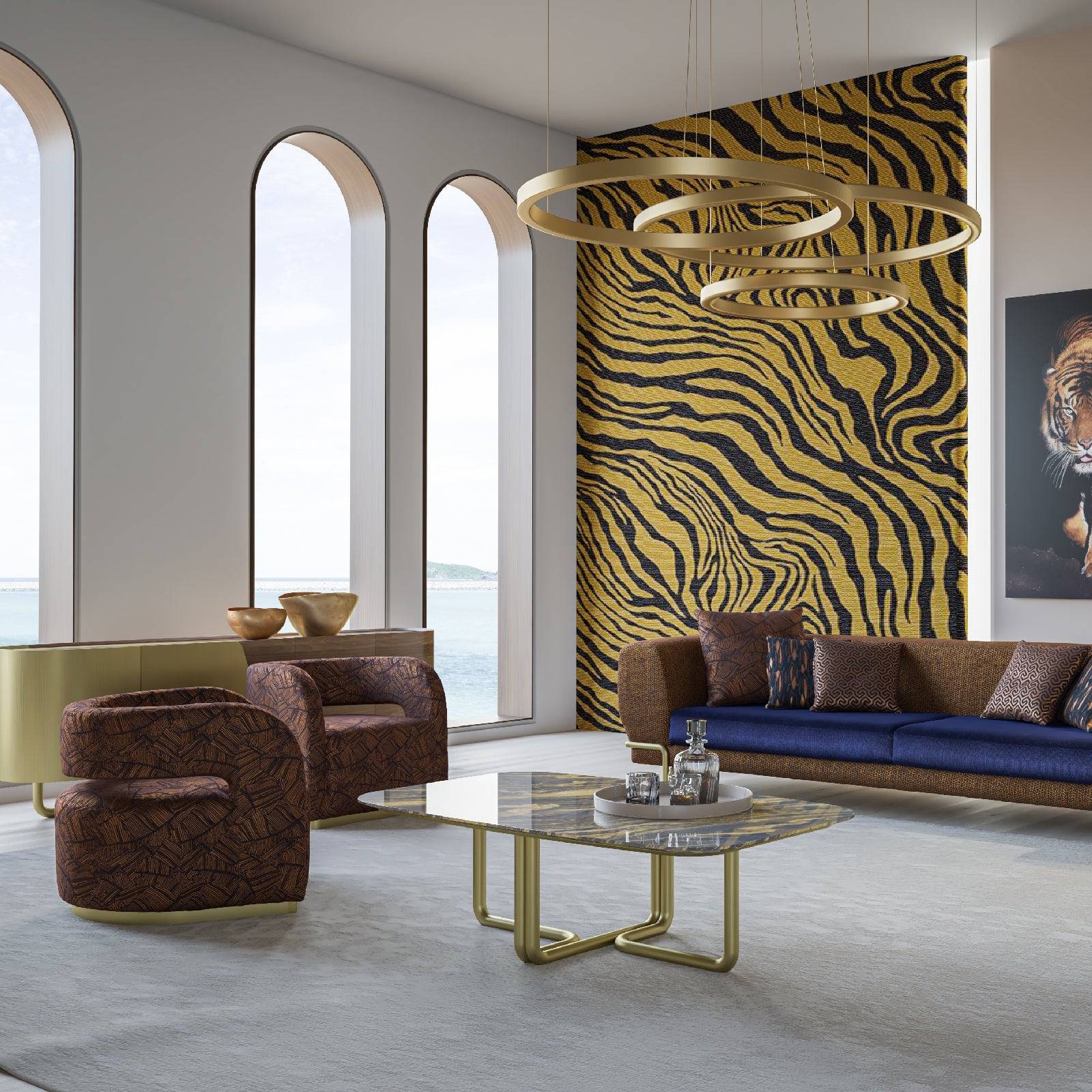 Gilles Lounge Chair Gilslc-043 - Lounge Chairs - ebarza Furniture UAE | Shop Modern Furniture in Abu Dhabi & Dubai - مفروشات ايبازرا في الامارات | تسوق اثاث عصري وديكورات مميزة في دبي وابوظبي