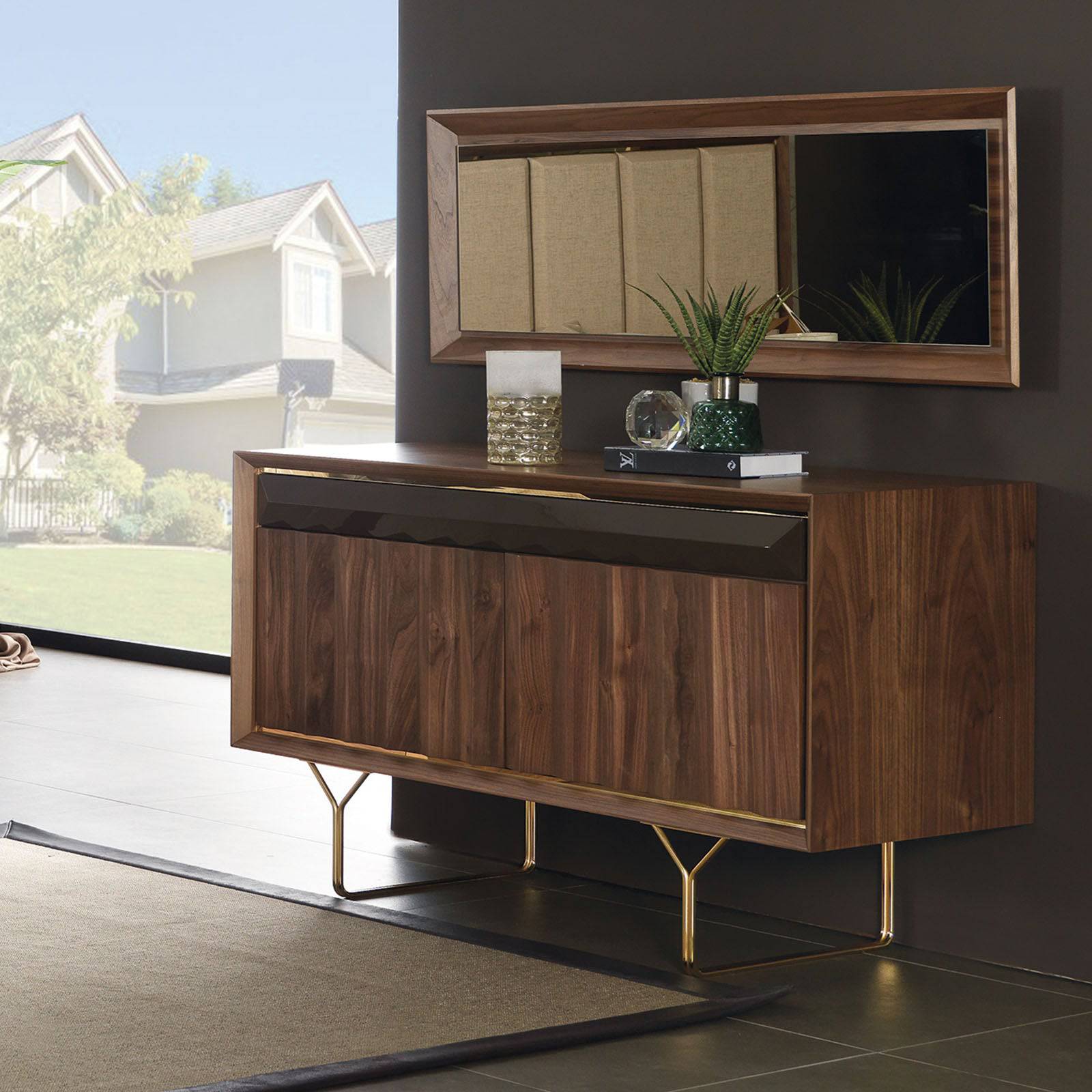 Ginda Bedstead Ginda001-Bedonly - Bedsteads - ebarza Furniture UAE | Shop Modern Furniture in Abu Dhabi & Dubai - مفروشات ايبازرا في الامارات | تسوق اثاث عصري وديكورات مميزة في دبي وابوظبي