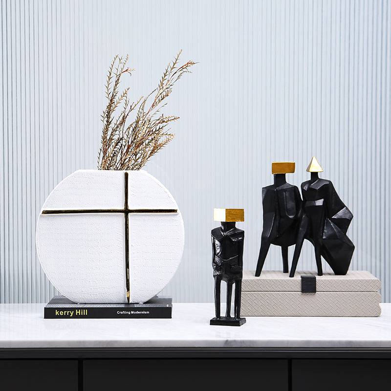 Golden Block Figure Decoration-A Fa-Sz2015A - Home Decor Figurines - ebarza Furniture UAE | Shop Modern Furniture in Abu Dhabi & Dubai - مفروشات ايبازرا في الامارات | تسوق اثاث عصري وديكورات مميزة في دبي وابوظبي