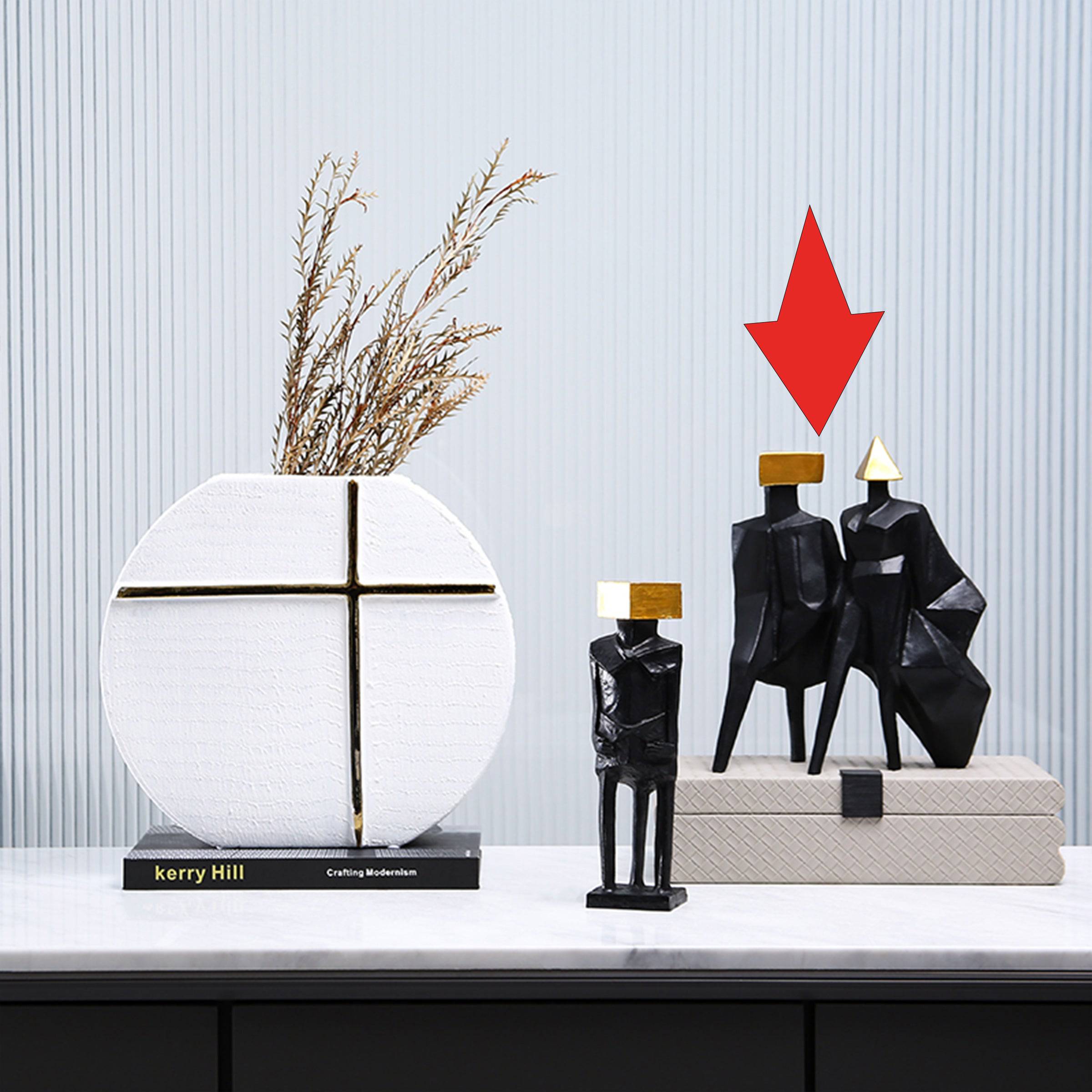 Golden Block Figure Decoration-A Fa-Sz2015A - Home Decor Figurines - ebarza Furniture UAE | Shop Modern Furniture in Abu Dhabi & Dubai - مفروشات ايبازرا في الامارات | تسوق اثاث عصري وديكورات مميزة في دبي وابوظبي