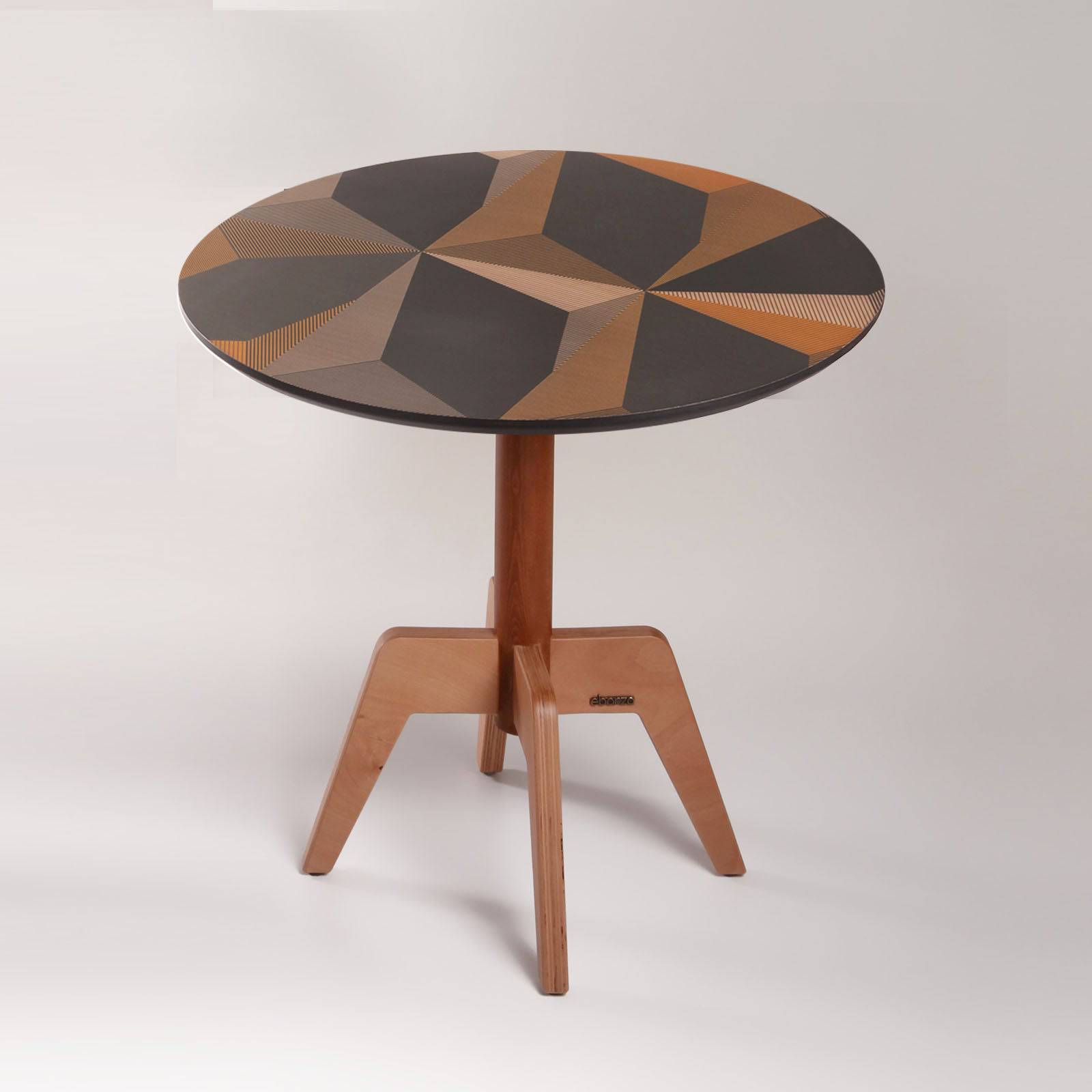 Gotham Round Table Gotham Leg + Round Topgh001 - Dining Tables - ebarza Furniture UAE | Shop Modern Furniture in Abu Dhabi & Dubai - مفروشات ايبازرا في الامارات | تسوق اثاث عصري وديكورات مميزة في دبي وابوظبي