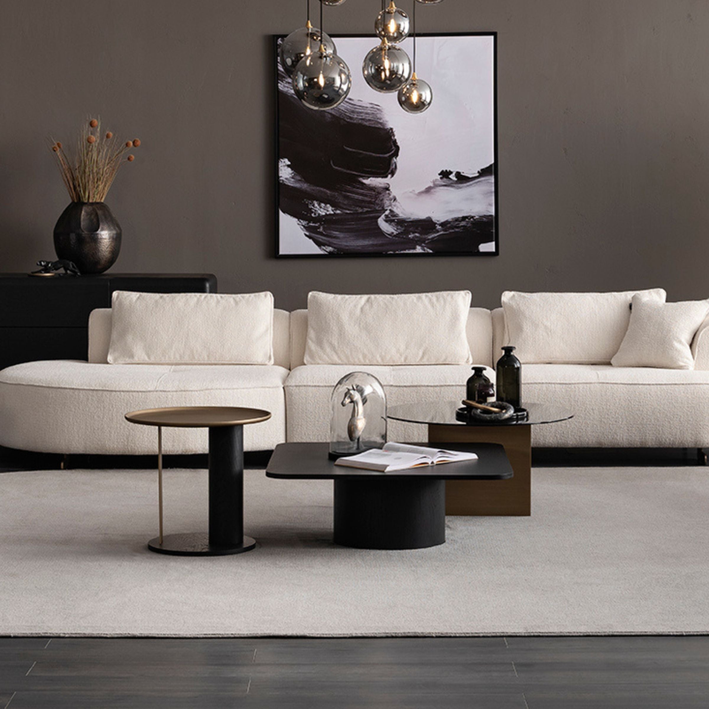 Grande Side Table ORXGRND-ST55 - Side Tables - ebarza Furniture UAE | Shop Modern Furniture in Abu Dhabi & Dubai - مفروشات ايبازرا في الامارات | تسوق اثاث عصري وديكورات مميزة في دبي وابوظبي