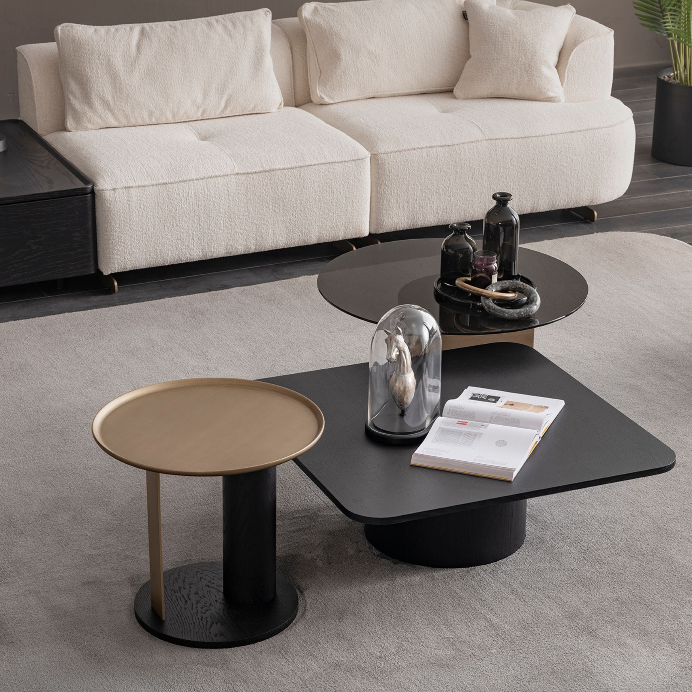 Grande Side Table ORXGRND-ST55 - Side Tables - ebarza Furniture UAE | Shop Modern Furniture in Abu Dhabi & Dubai - مفروشات ايبازرا في الامارات | تسوق اثاث عصري وديكورات مميزة في دبي وابوظبي