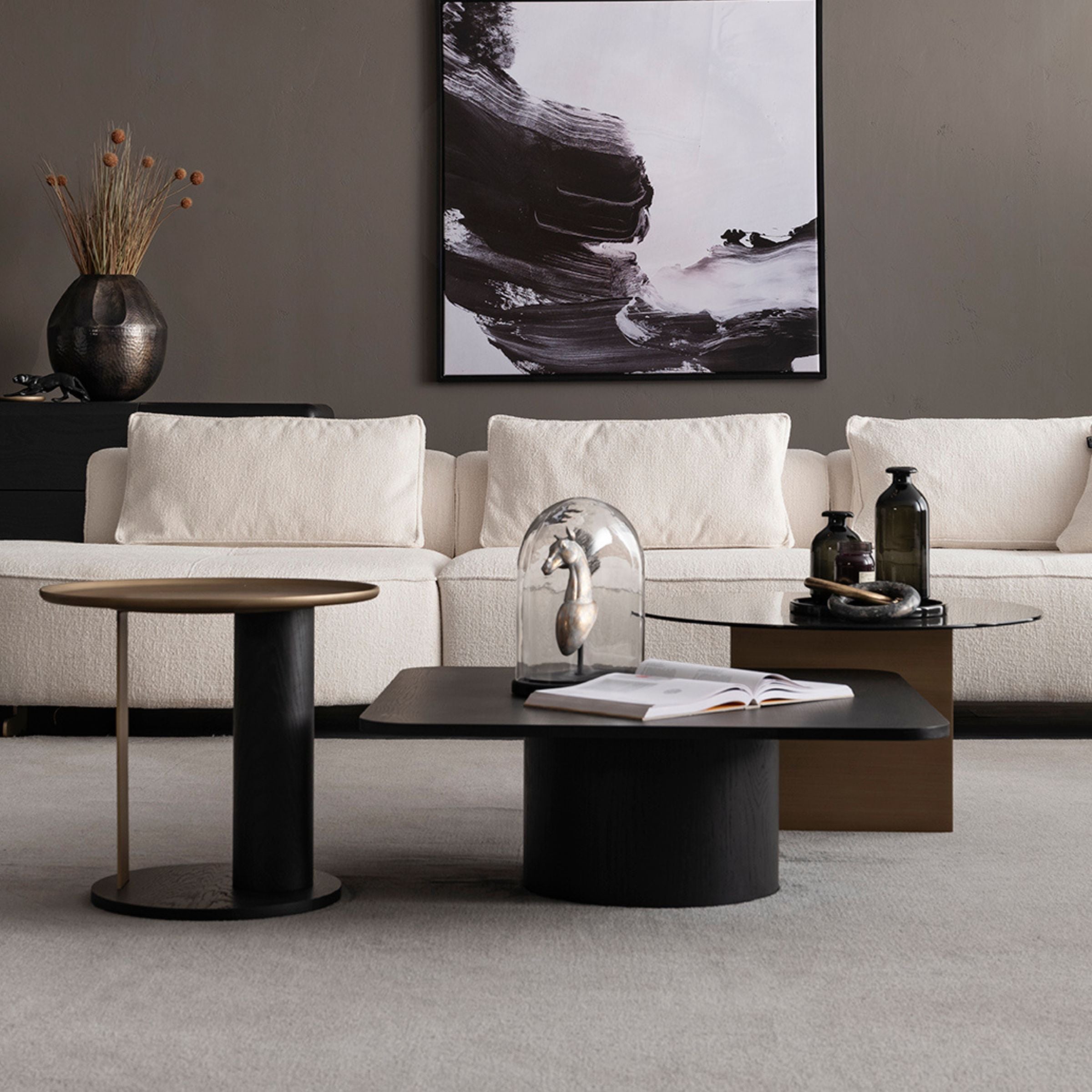 Grande Side Table ORXGRND-ST55 - Side Tables - ebarza Furniture UAE | Shop Modern Furniture in Abu Dhabi & Dubai - مفروشات ايبازرا في الامارات | تسوق اثاث عصري وديكورات مميزة في دبي وابوظبي