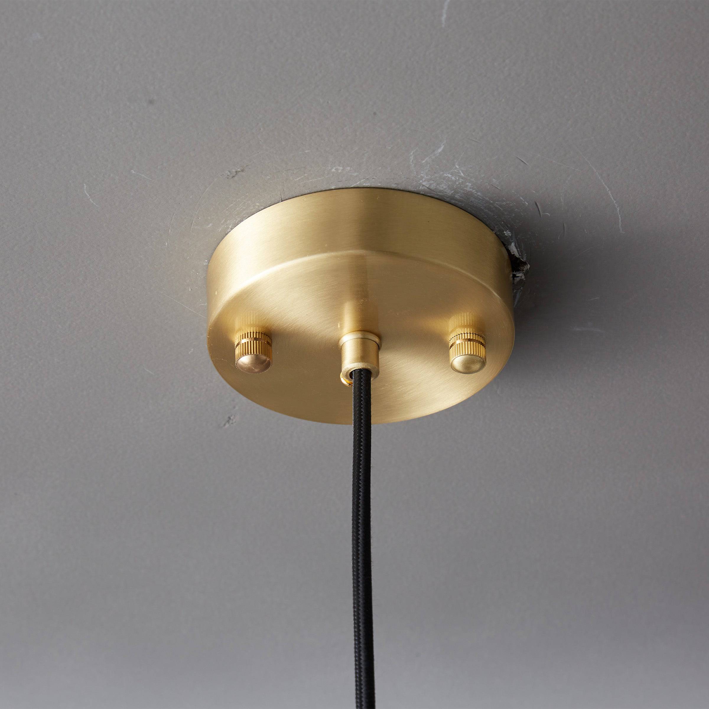 Green Marble Pendant Lamp 7716-Gn - Pendant Lamps - ebarza Furniture UAE | Shop Modern Furniture in Abu Dhabi & Dubai - مفروشات ايبازرا في الامارات | تسوق اثاث عصري وديكورات مميزة في دبي وابوظبي