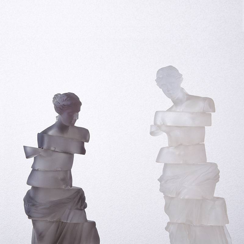 Grey Venus Sculpture Fb-Sz2012B - Home Decor Figurines - ebarza Furniture UAE | Shop Modern Furniture in Abu Dhabi & Dubai - مفروشات ايبازرا في الامارات | تسوق اثاث عصري وديكورات مميزة في دبي وابوظبي