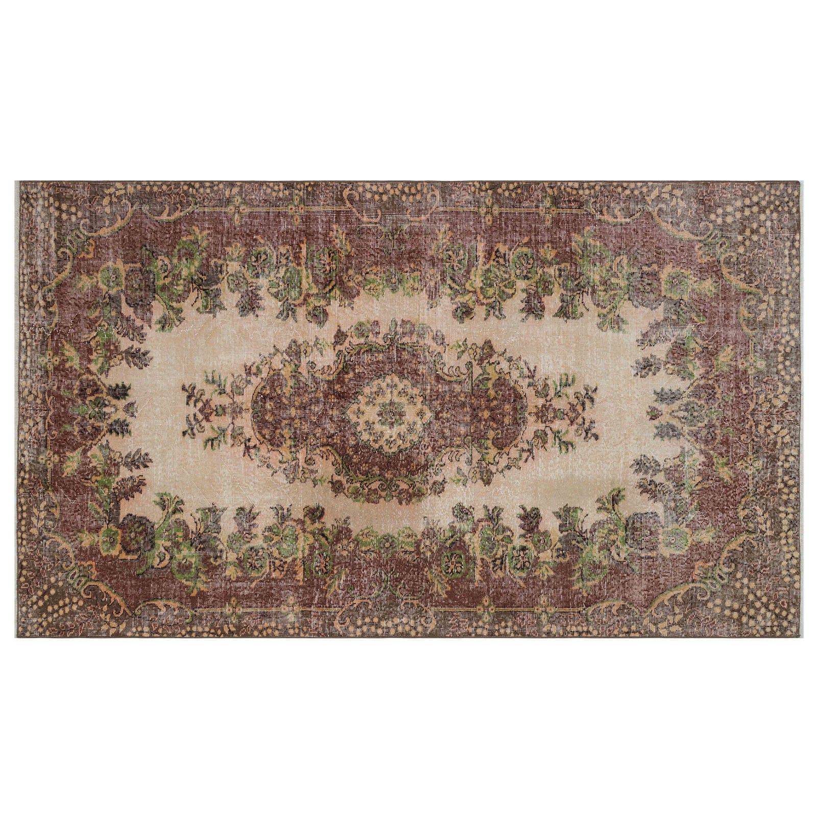Hali 163X280 Cmbursa Handmade Over Dyed Rug 1804 - Rugs - ebarza Furniture UAE | Shop Modern Furniture in Abu Dhabi & Dubai - مفروشات ايبازرا في الامارات | تسوق اثاث عصري وديكورات مميزة في دبي وابوظبي
