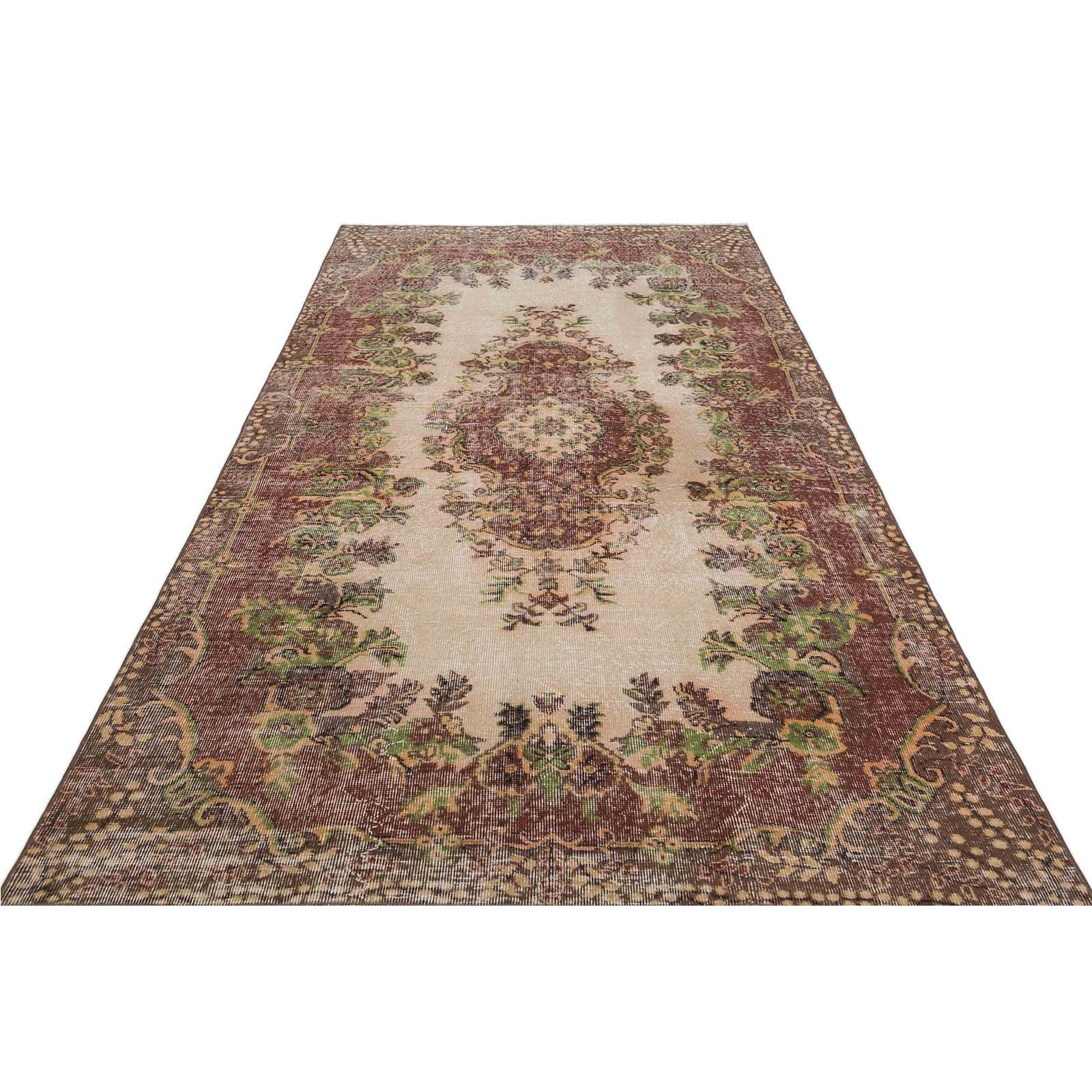 Hali 163X280 Cmbursa Handmade Over Dyed Rug 1804 - Rugs - ebarza Furniture UAE | Shop Modern Furniture in Abu Dhabi & Dubai - مفروشات ايبازرا في الامارات | تسوق اثاث عصري وديكورات مميزة في دبي وابوظبي