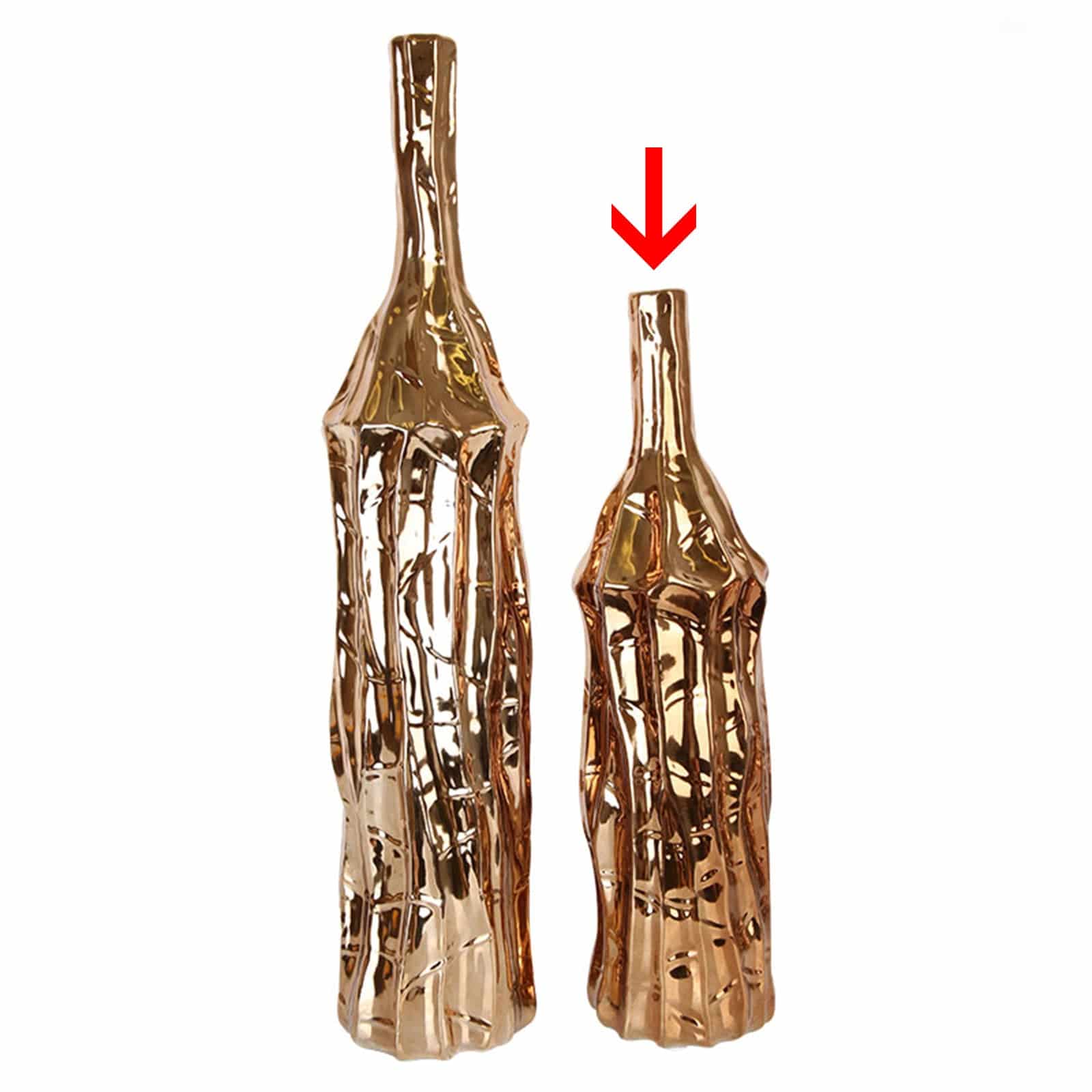 Handmade Ceramic Decorative Vase Faad20B - Vases - ebarza Furniture UAE | Shop Modern Furniture in Abu Dhabi & Dubai - مفروشات ايبازرا في الامارات | تسوق اثاث عصري وديكورات مميزة في دبي وابوظبي