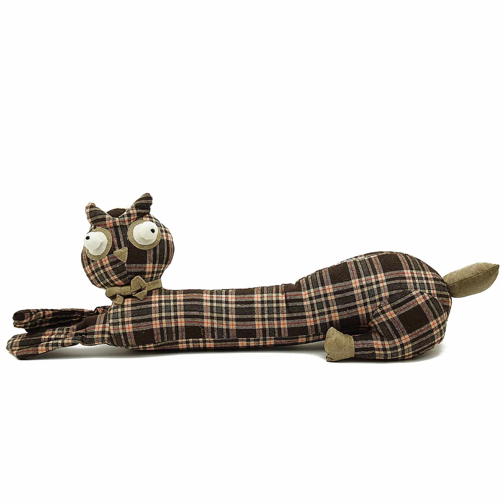 Handmade Cute Cat Decorative Doll/Door Stopper T12205-1 - Doll/Door stopper - ebarza Furniture UAE | Shop Modern Furniture in Abu Dhabi & Dubai - مفروشات ايبازرا في الامارات | تسوق اثاث عصري وديكورات مميزة في دبي وابوظبي