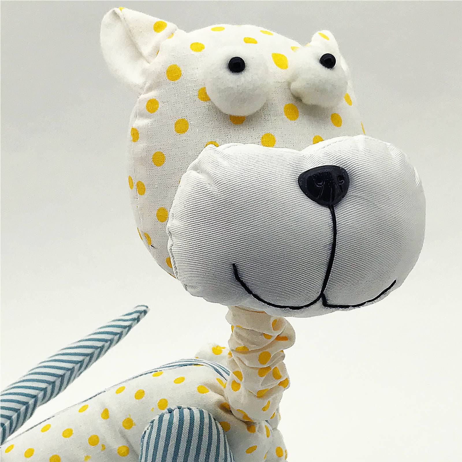 Handmade Cute Cat Decorative Doll/Door Stopper T18002 - Doll/Door stopper - ebarza Furniture UAE | Shop Modern Furniture in Abu Dhabi & Dubai - مفروشات ايبازرا في الامارات | تسوق اثاث عصري وديكورات مميزة في دبي وابوظبي