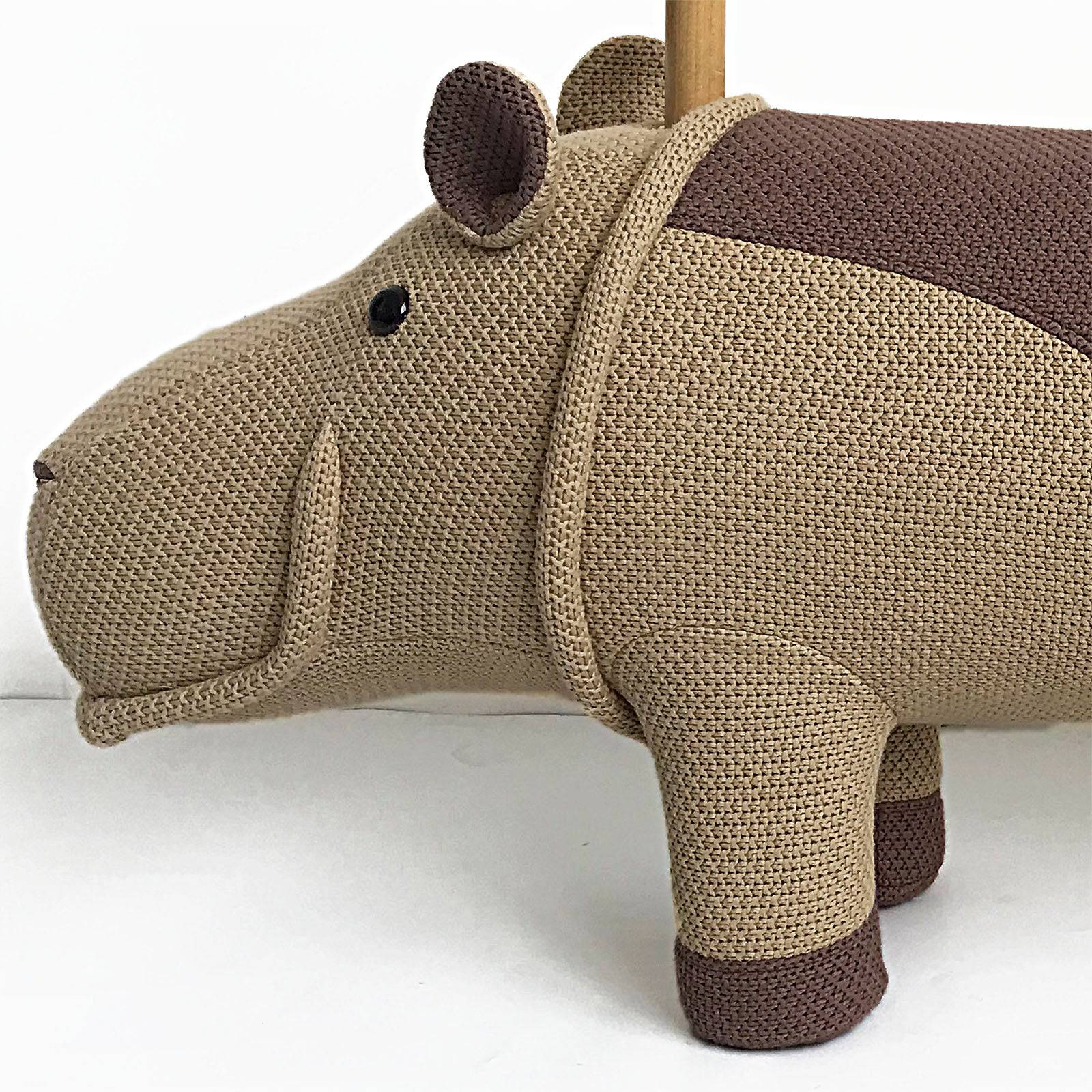 Handmade Cute Double Sided Hippopotamus Decorative Lt-Y21 - Kids Dolls - ebarza Furniture UAE | Shop Modern Furniture in Abu Dhabi & Dubai - مفروشات ايبازرا في الامارات | تسوق اثاث عصري وديكورات مميزة في دبي وابوظبي