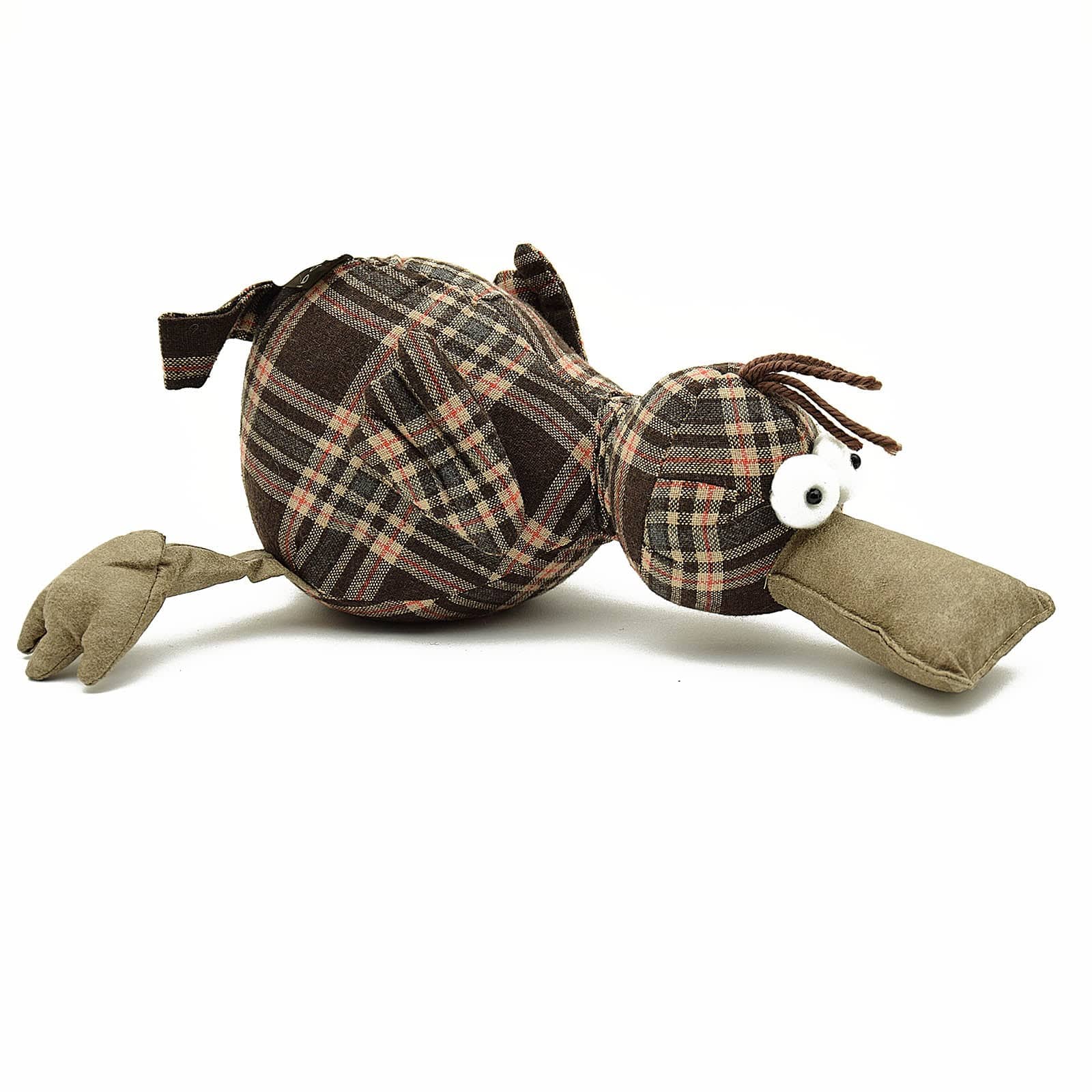 Handmade Cute Duck Decorative Doll/Door Stopper T11251 - Doll/Door stopper - ebarza Furniture UAE | Shop Modern Furniture in Abu Dhabi & Dubai - مفروشات ايبازرا في الامارات | تسوق اثاث عصري وديكورات مميزة في دبي وابوظبي