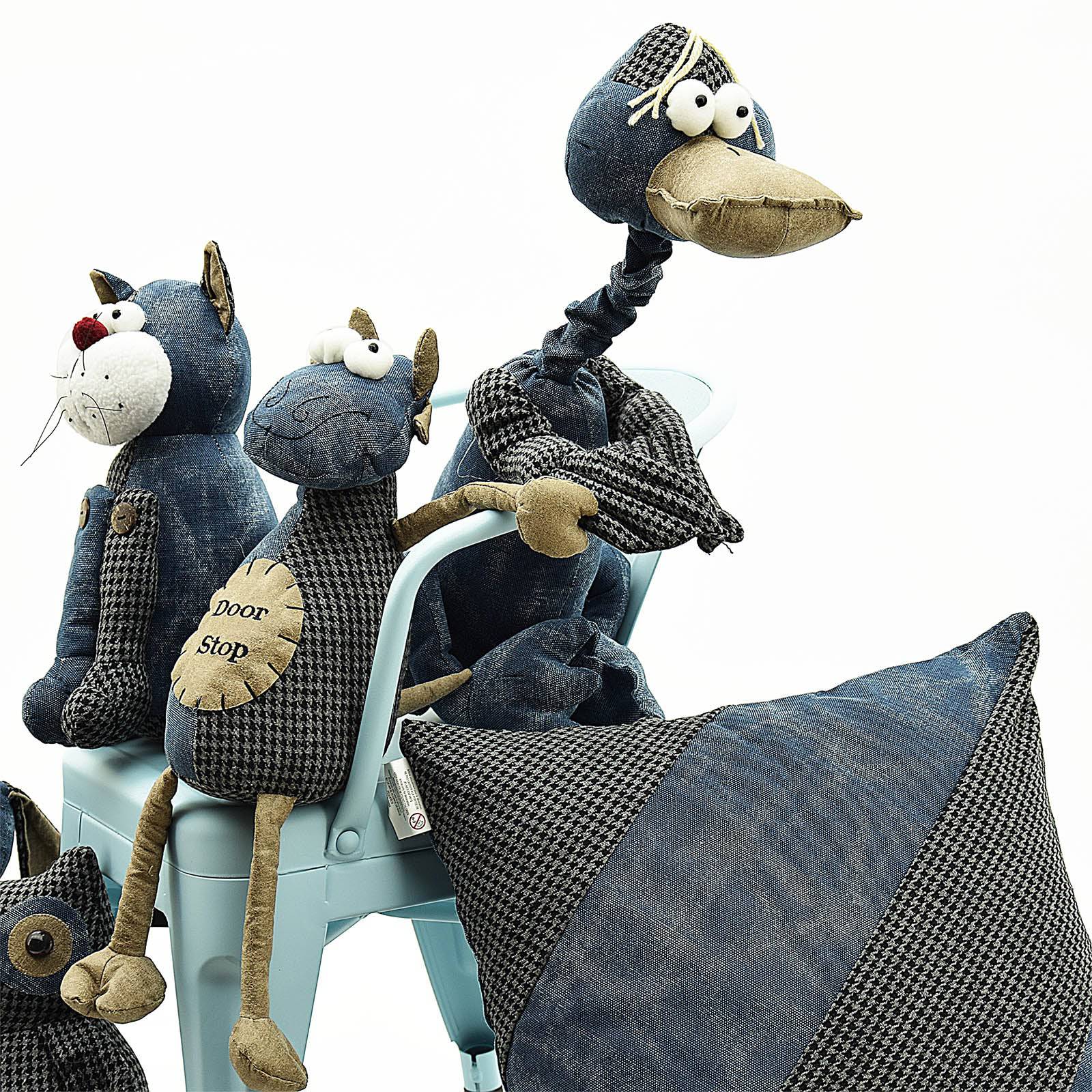 Handmade Cute Duck Decorative Doll/Door Stopper Z005 - Doll/Door stopper - ebarza Furniture UAE | Shop Modern Furniture in Abu Dhabi & Dubai - مفروشات ايبازرا في الامارات | تسوق اثاث عصري وديكورات مميزة في دبي وابوظبي