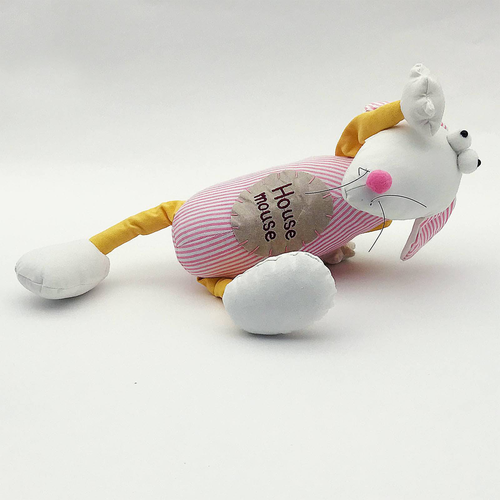 Handmade Cute Mouse Decorative Doll/Door Stopper Z003 - Doll/Door stopper - ebarza Furniture UAE | Shop Modern Furniture in Abu Dhabi & Dubai - مفروشات ايبازرا في الامارات | تسوق اثاث عصري وديكورات مميزة في دبي وابوظبي