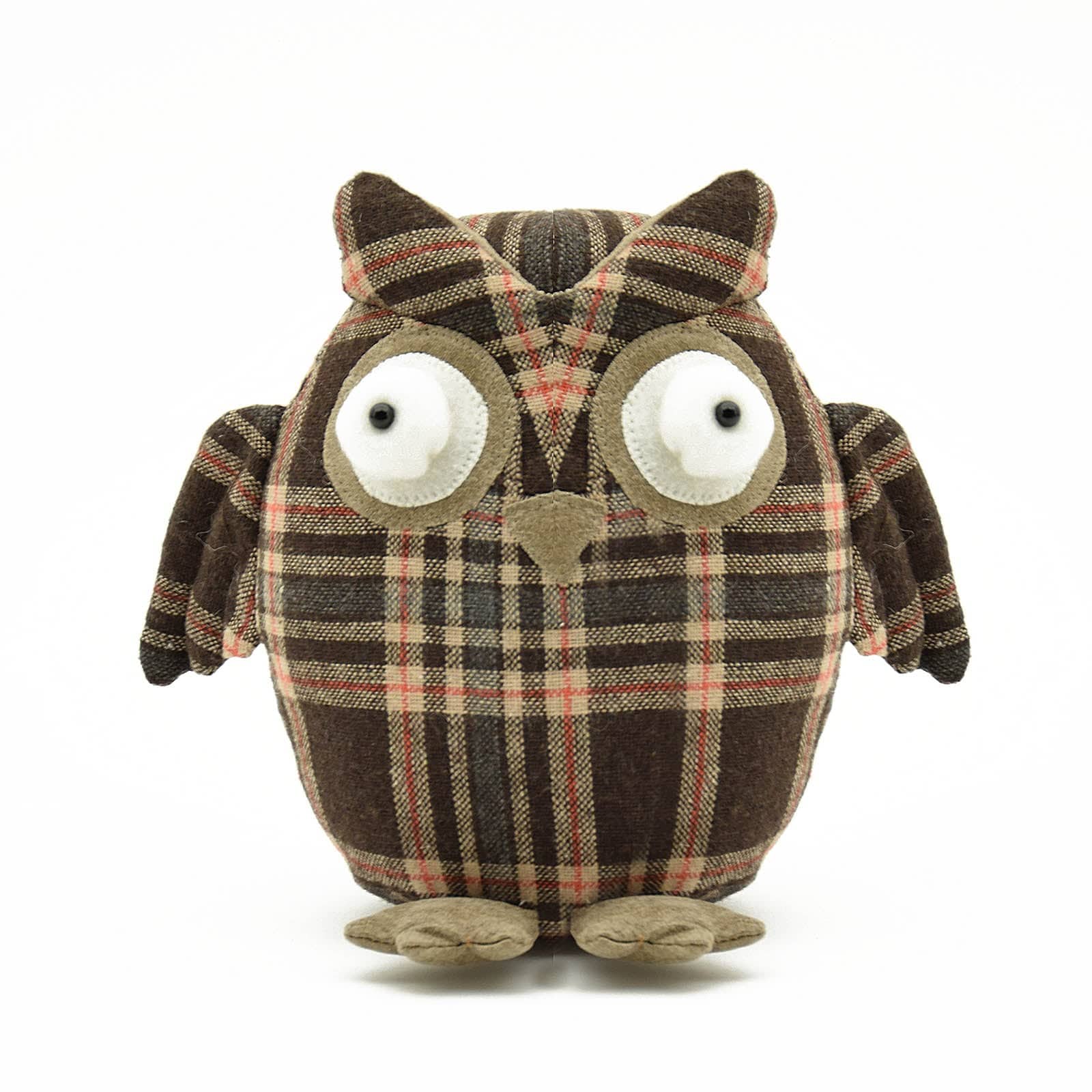 Handmade Cute Owl Decorative Doll/Door Stopper T11297C - Doll/Door stopper - ebarza Furniture UAE | Shop Modern Furniture in Abu Dhabi & Dubai - مفروشات ايبازرا في الامارات | تسوق اثاث عصري وديكورات مميزة في دبي وابوظبي