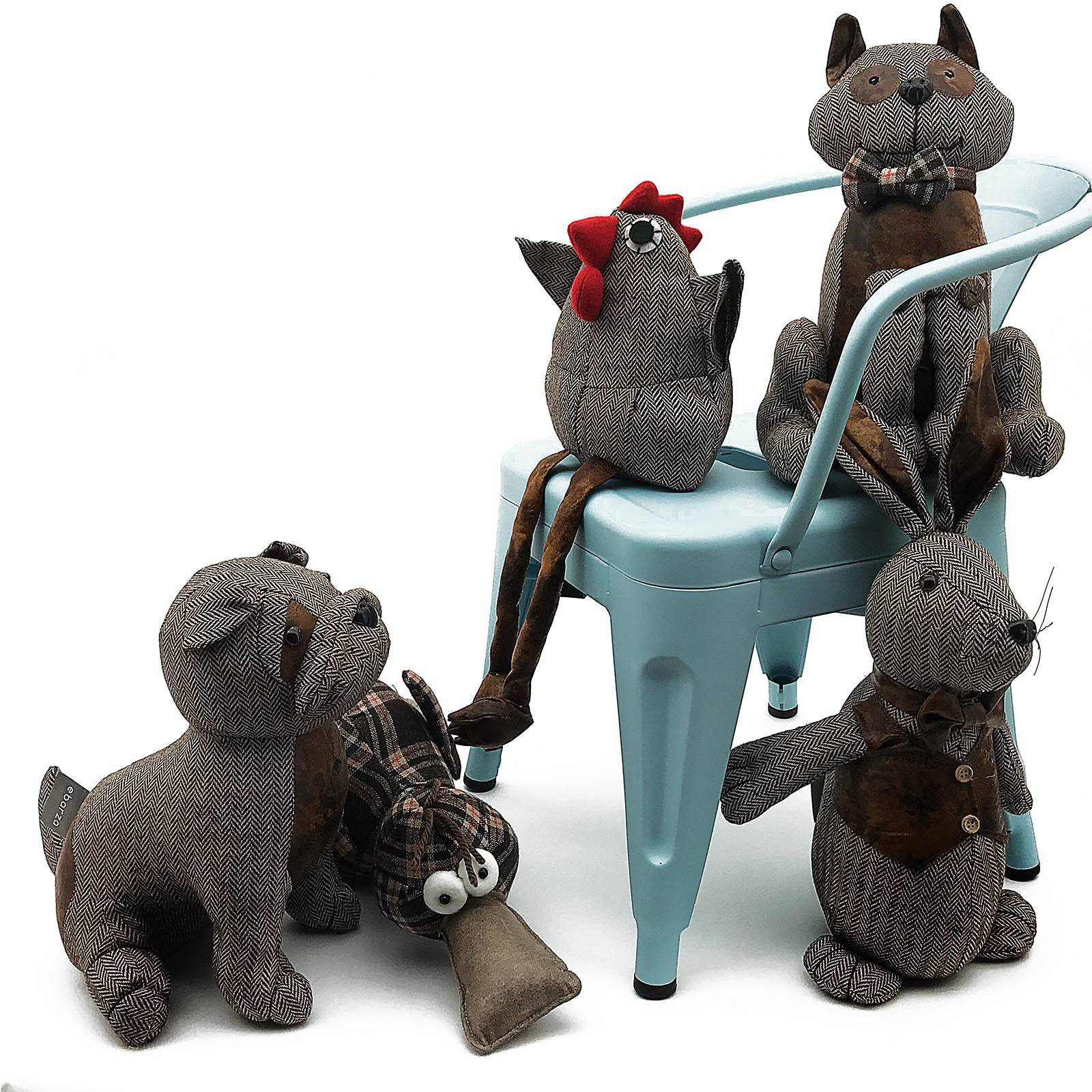 Handmade Cute Owl Decorative Doll/Door Stopper T12204-1 - Doll/Door stopper - ebarza Furniture UAE | Shop Modern Furniture in Abu Dhabi & Dubai - مفروشات ايبازرا في الامارات | تسوق اثاث عصري وديكورات مميزة في دبي وابوظبي