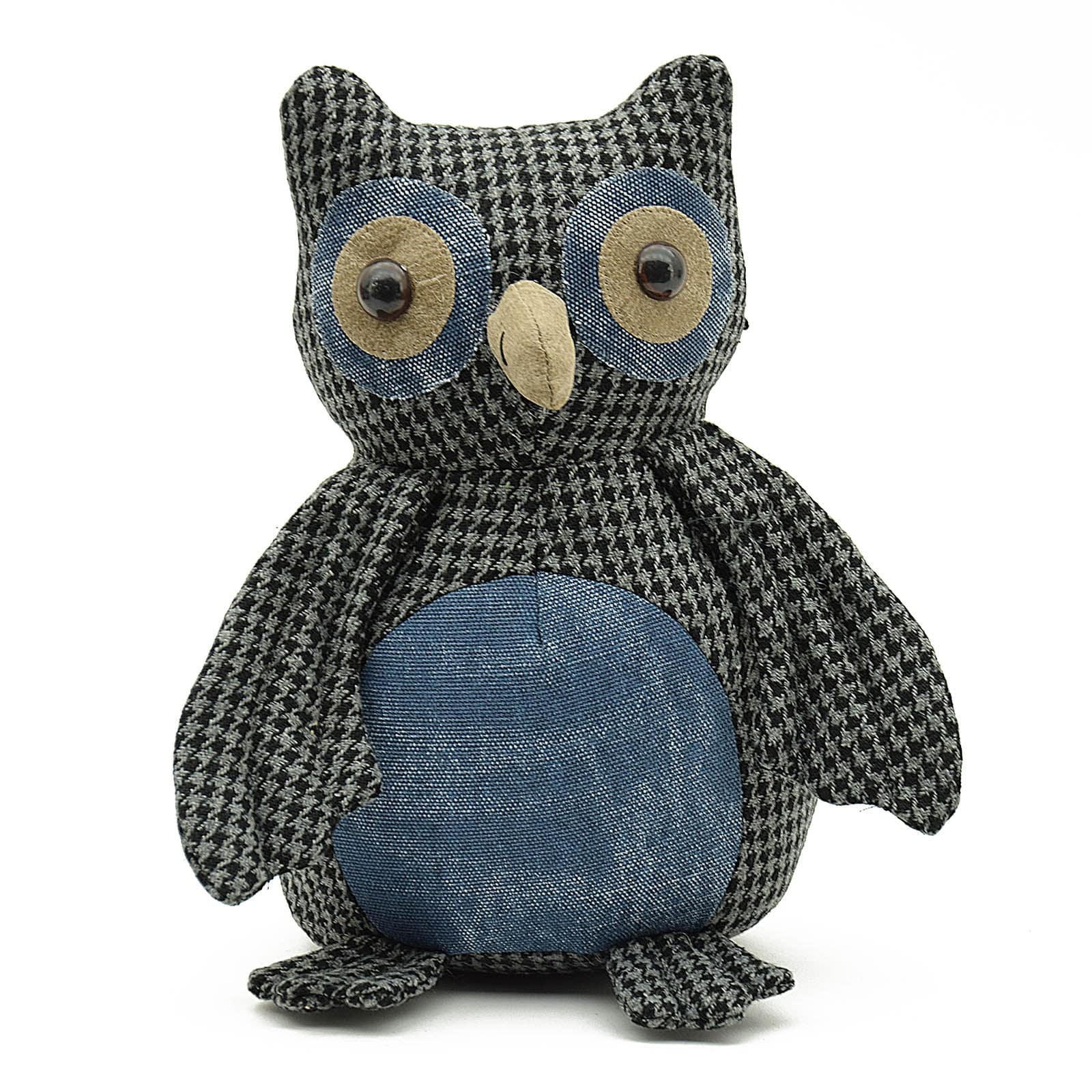 Handmade Cute Owl Decorative Doll/Door Stopper T14158 - Doll/Door stopper - ebarza Furniture UAE | Shop Modern Furniture in Abu Dhabi & Dubai - مفروشات ايبازرا في الامارات | تسوق اثاث عصري وديكورات مميزة في دبي وابوظبي