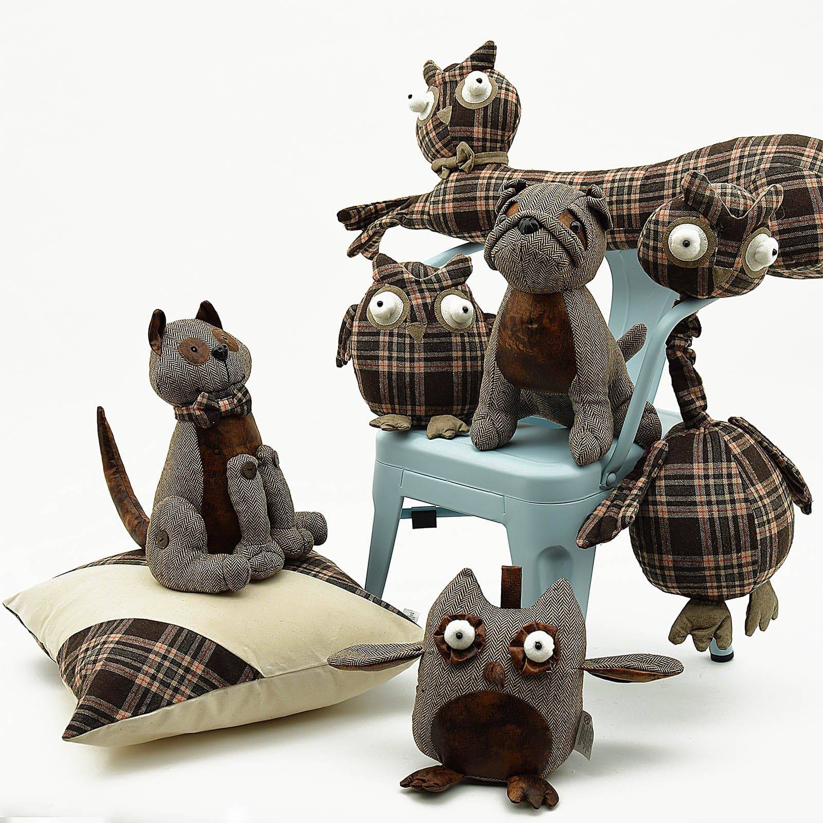 Handmade Cute Rabbit Decorative Doll/Door Stopper T12078A - Doll/Door stopper - ebarza Furniture UAE | Shop Modern Furniture in Abu Dhabi & Dubai - مفروشات ايبازرا في الامارات | تسوق اثاث عصري وديكورات مميزة في دبي وابوظبي