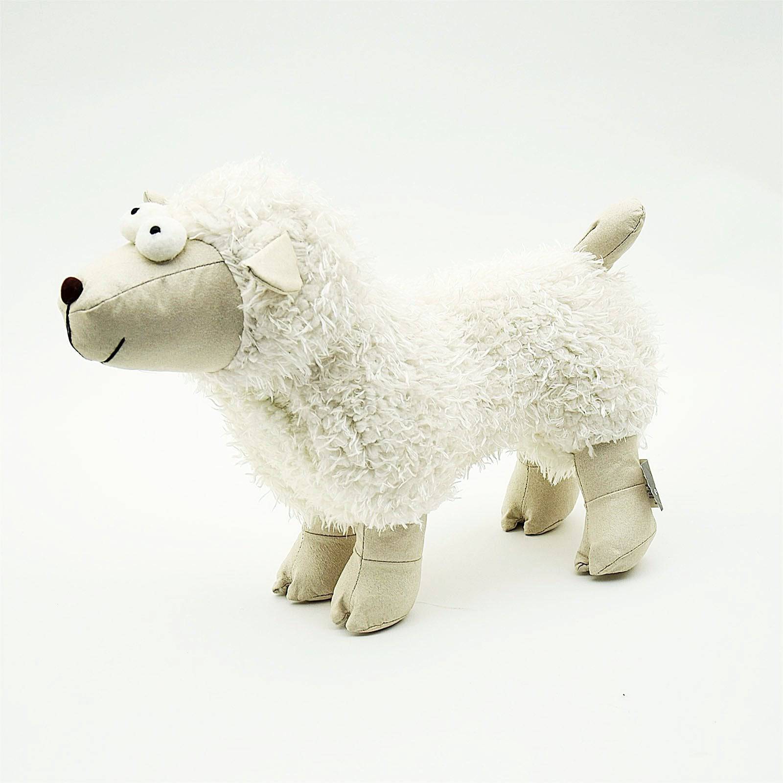 Handmade Cute Sheep Decorative Doll/Door Stopper T14375 - Doll/Door stopper - ebarza Furniture UAE | Shop Modern Furniture in Abu Dhabi & Dubai - مفروشات ايبازرا في الامارات | تسوق اثاث عصري وديكورات مميزة في دبي وابوظبي