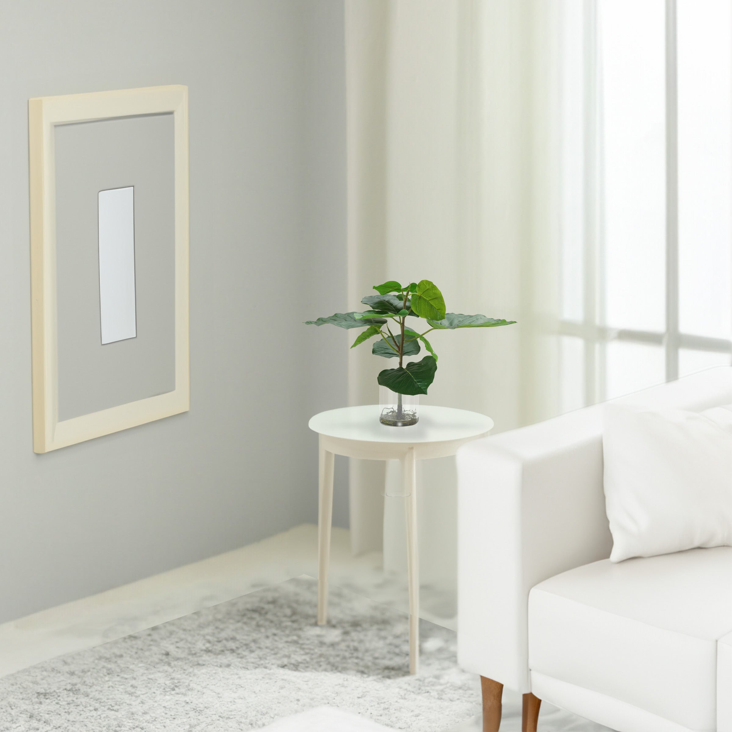 Handmade Decorative Artificial Plant With Grass N36020-BJ200 - Plants - ebarza Furniture UAE | Shop Modern Furniture in Abu Dhabi & Dubai - مفروشات ايبازرا في الامارات | تسوق اثاث عصري وديكورات مميزة في دبي وابوظبي