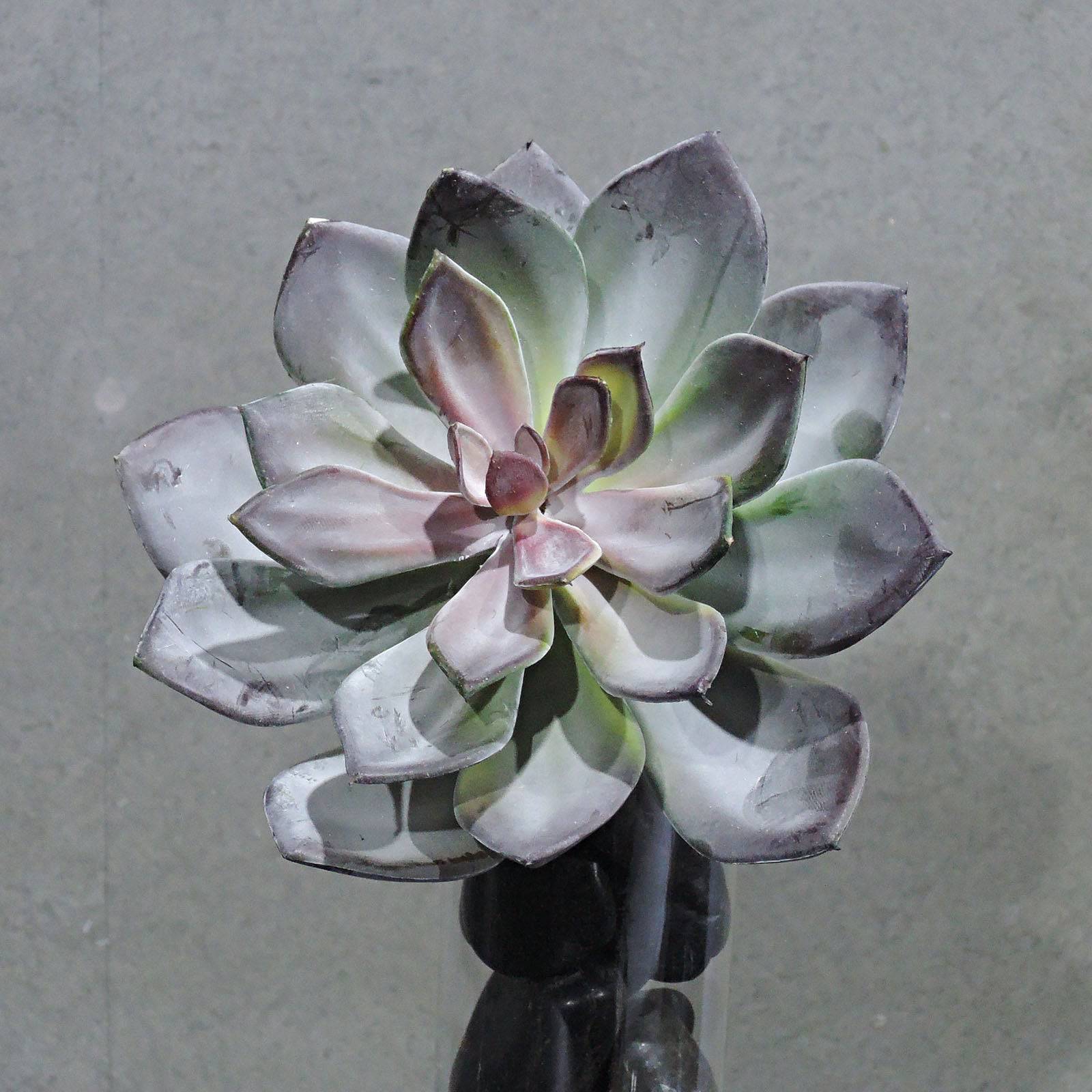 Handmade Decorative Artificial Plant Yf16Sd-12992-Pu/Gr - Plants - ebarza Furniture UAE | Shop Modern Furniture in Abu Dhabi & Dubai - مفروشات ايبازرا في الامارات | تسوق اثاث عصري وديكورات مميزة في دبي وابوظبي