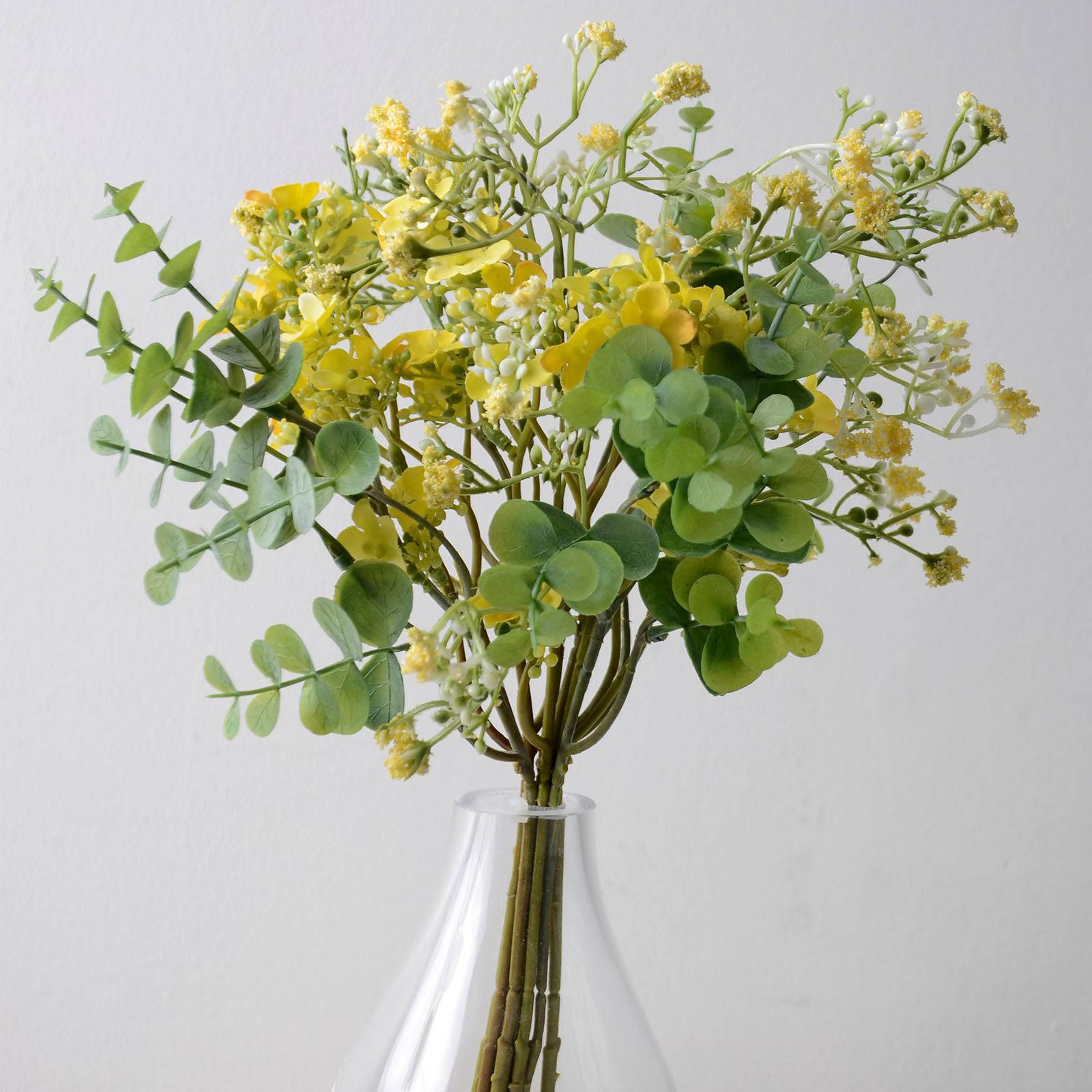 Handmade Decorative Artificial Plant Yxbyt-B3581-Ye - Plants - ebarza Furniture UAE | Shop Modern Furniture in Abu Dhabi & Dubai - مفروشات ايبازرا في الامارات | تسوق اثاث عصري وديكورات مميزة في دبي وابوظبي