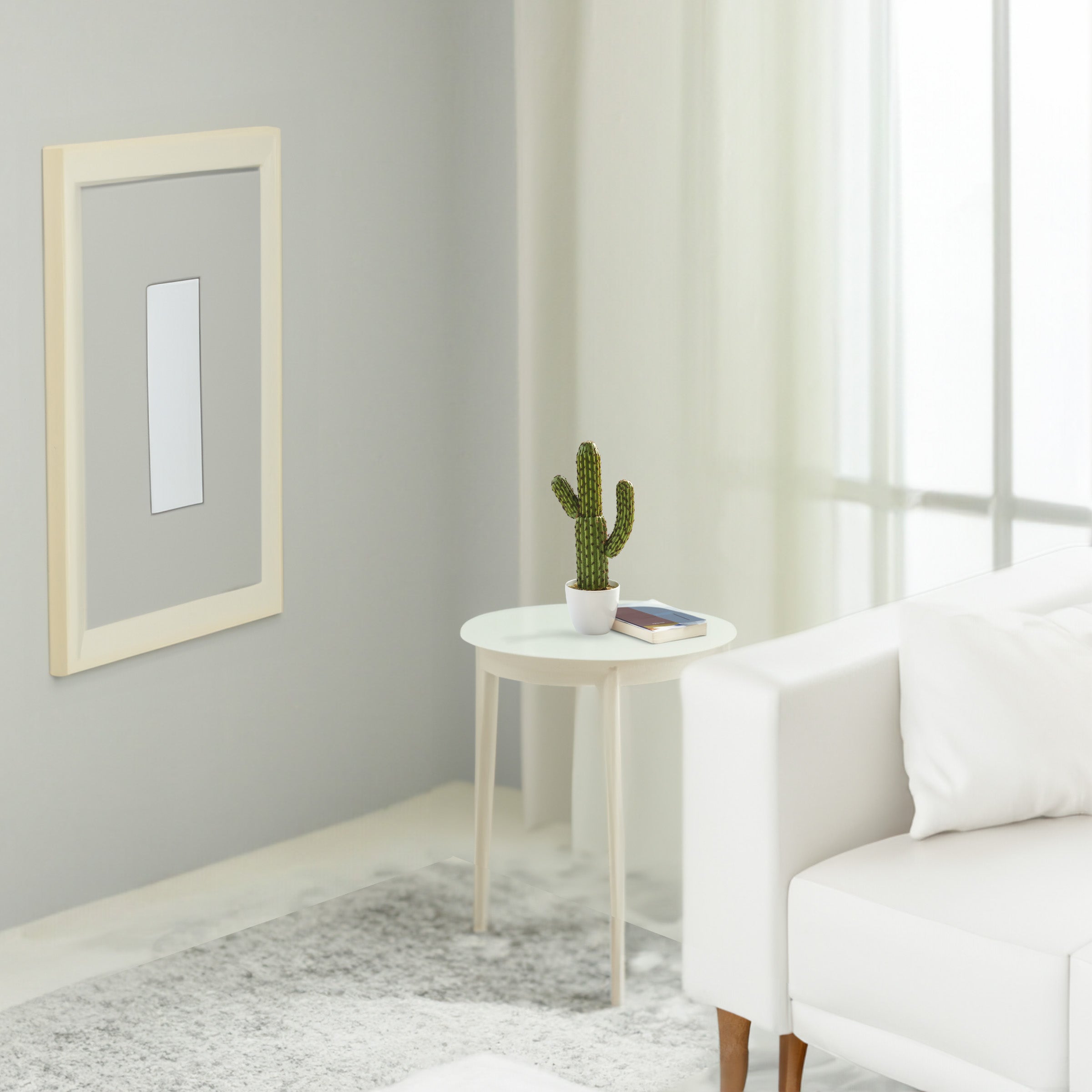 Handmade Decorative Artificial Potted Cactus N38120-PZ005 - Plants - ebarza Furniture UAE | Shop Modern Furniture in Abu Dhabi & Dubai - مفروشات ايبازرا في الامارات | تسوق اثاث عصري وديكورات مميزة في دبي وابوظبي