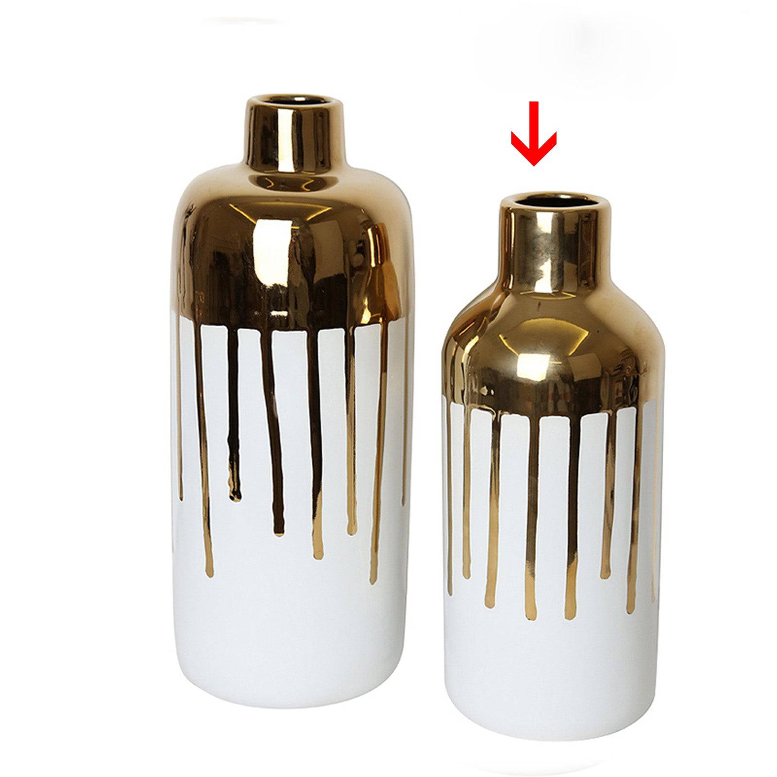 Handmade Decorative Vase Fa-D1974B - Vases - ebarza Furniture UAE | Shop Modern Furniture in Abu Dhabi & Dubai - مفروشات ايبازرا في الامارات | تسوق اثاث عصري وديكورات مميزة في دبي وابوظبي