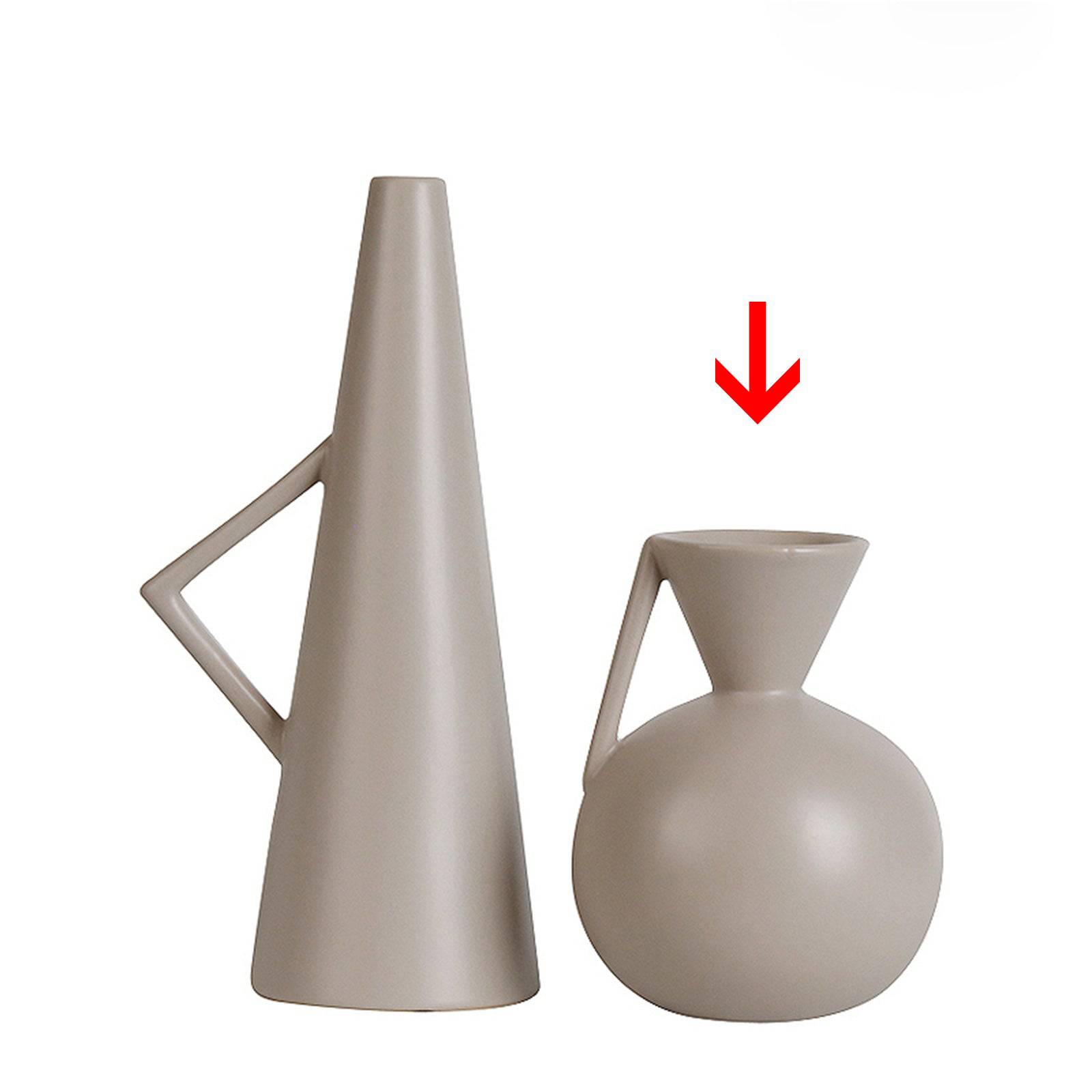 Handmade Decorative Vase Fa-D2052B - Vases - ebarza Furniture UAE | Shop Modern Furniture in Abu Dhabi & Dubai - مفروشات ايبازرا في الامارات | تسوق اثاث عصري وديكورات مميزة في دبي وابوظبي