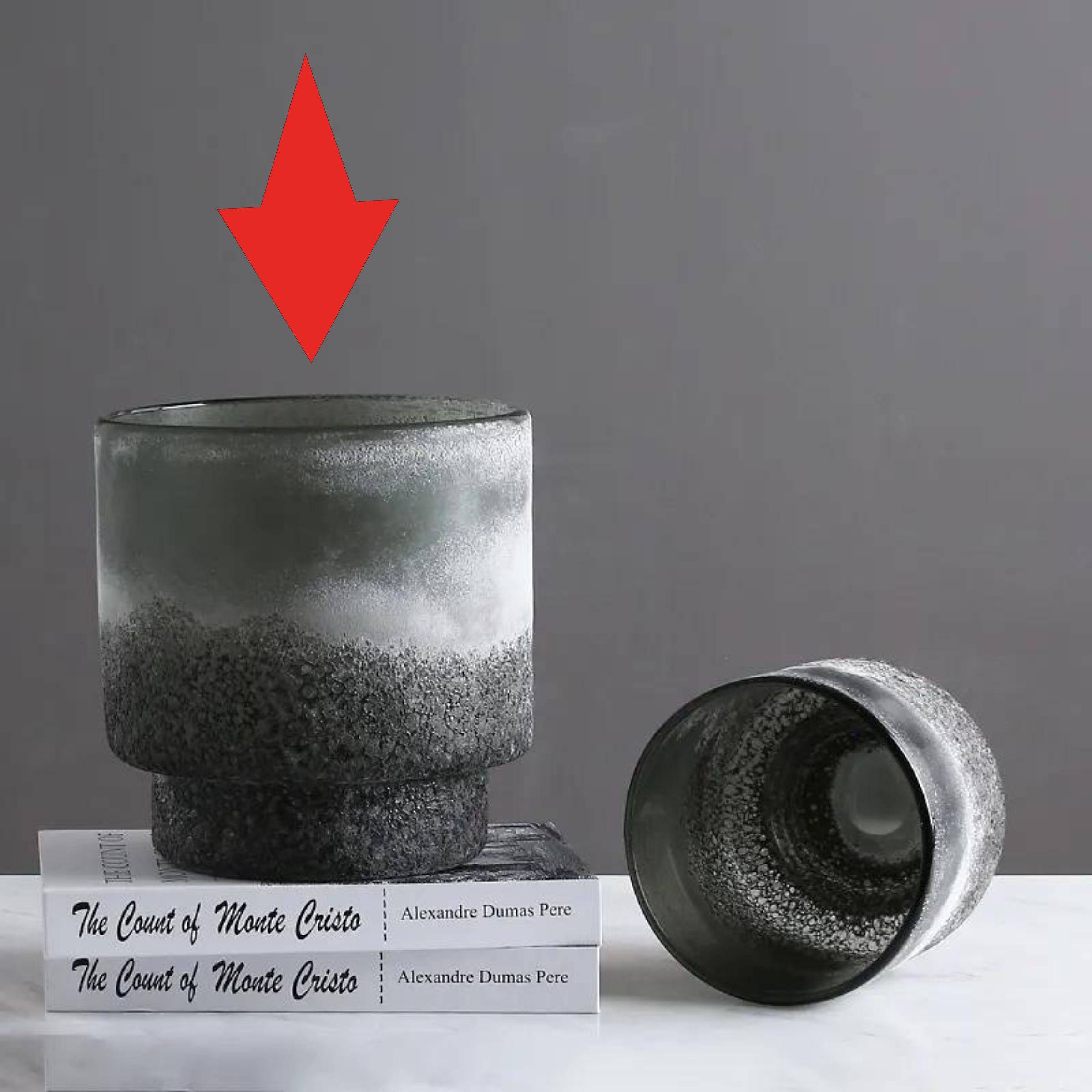 Handmade Decorative Vase Fb-Zs2001A - Vases - ebarza Furniture UAE | Shop Modern Furniture in Abu Dhabi & Dubai - مفروشات ايبازرا في الامارات | تسوق اثاث عصري وديكورات مميزة في دبي وابوظبي