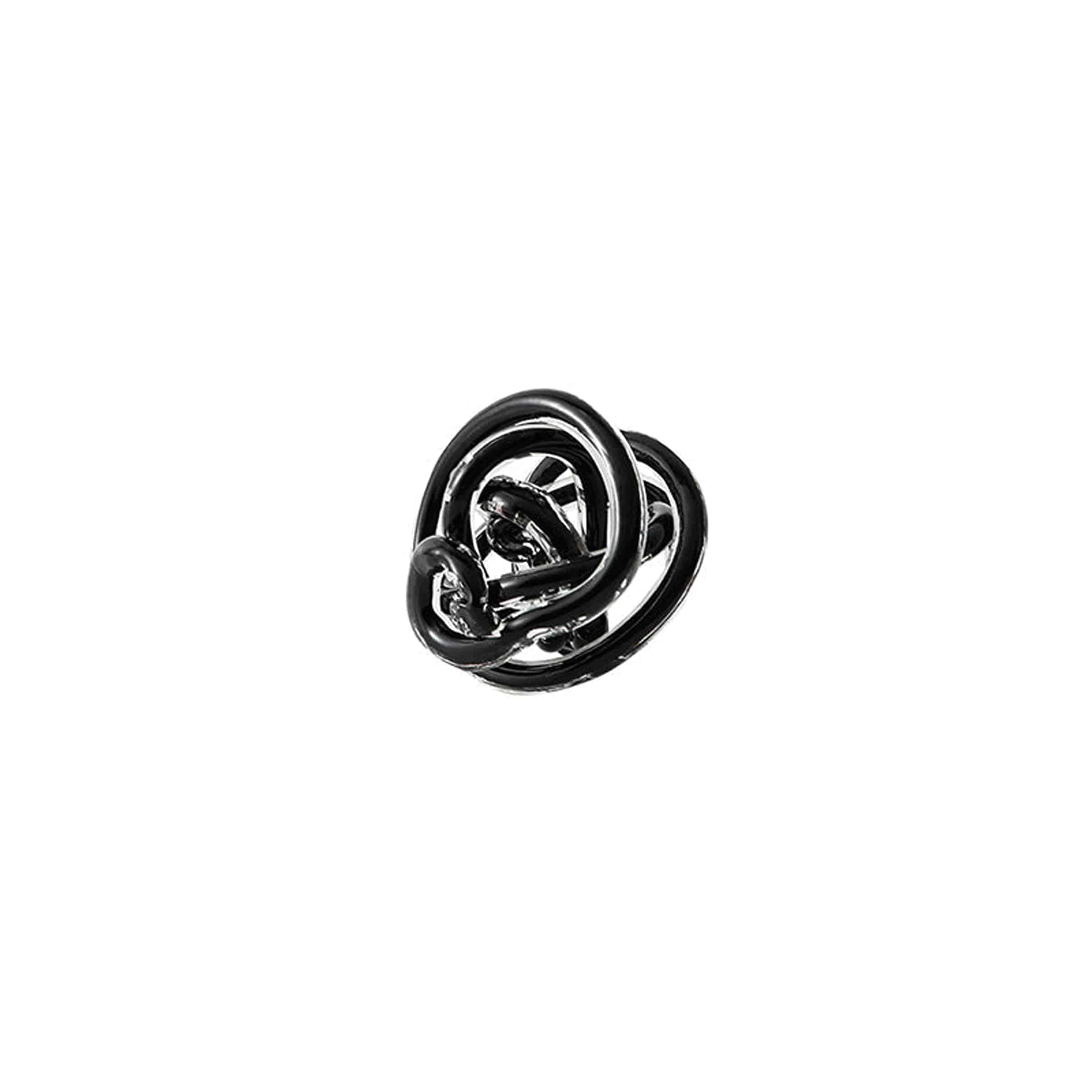 Handmade Glass Ballotin Black Line Small Ball Fb-Zs2123B - Home Decor Figurines - ebarza Furniture UAE | Shop Modern Furniture in Abu Dhabi & Dubai - مفروشات ايبازرا في الامارات | تسوق اثاث عصري وديكورات مميزة في دبي وابوظبي