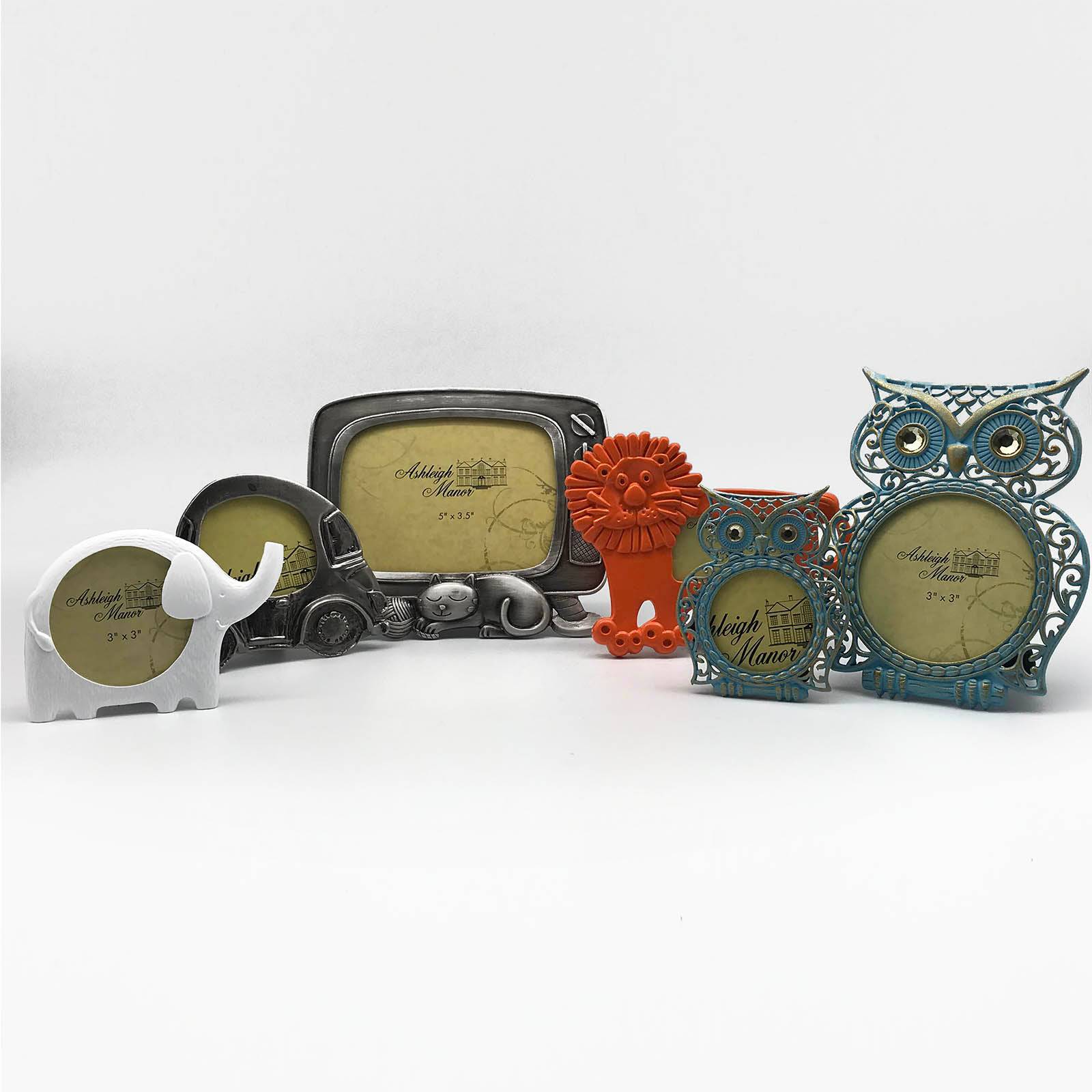 Handmade Zinc Photo Frame Kids 65139-32B102 - Photo Frames - ebarza Furniture UAE | Shop Modern Furniture in Abu Dhabi & Dubai - مفروشات ايبازرا في الامارات | تسوق اثاث عصري وديكورات مميزة في دبي وابوظبي