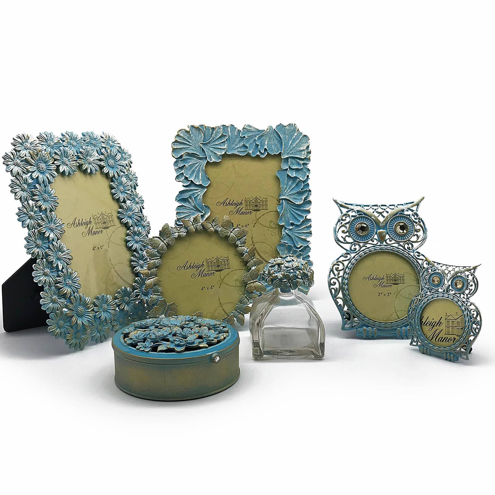 Handmade Zinc Photo Frame Sky 80158-46Ch04 - Photo Frames - ebarza Furniture UAE | Shop Modern Furniture in Abu Dhabi & Dubai - مفروشات ايبازرا في الامارات | تسوق اثاث عصري وديكورات مميزة في دبي وابوظبي