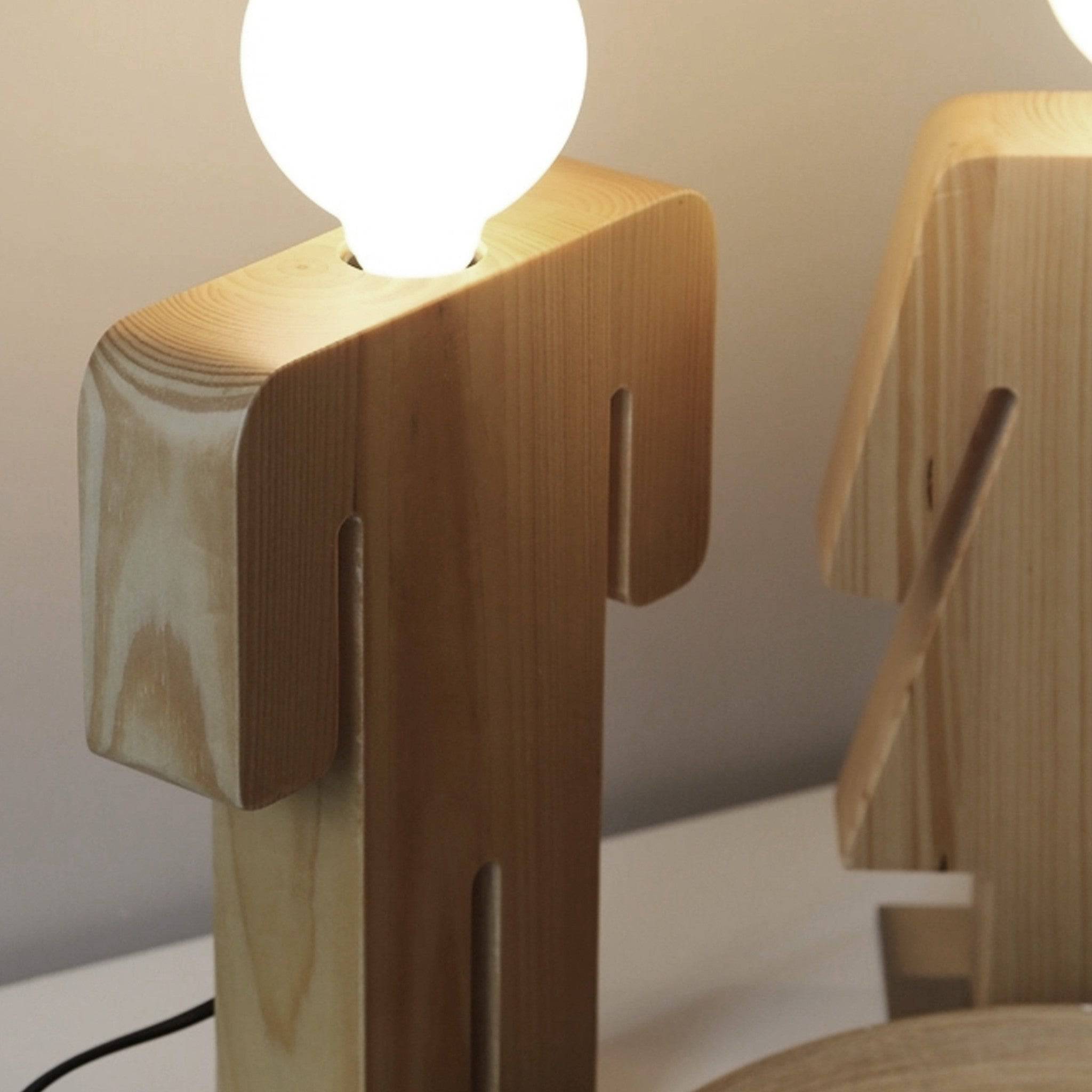 Heshe Solid Wood Office Bpmt22He-W - Desk\table Lamps - ebarza Furniture UAE | Shop Modern Furniture in Abu Dhabi & Dubai - مفروشات ايبازرا في الامارات | تسوق اثاث عصري وديكورات مميزة في دبي وابوظبي