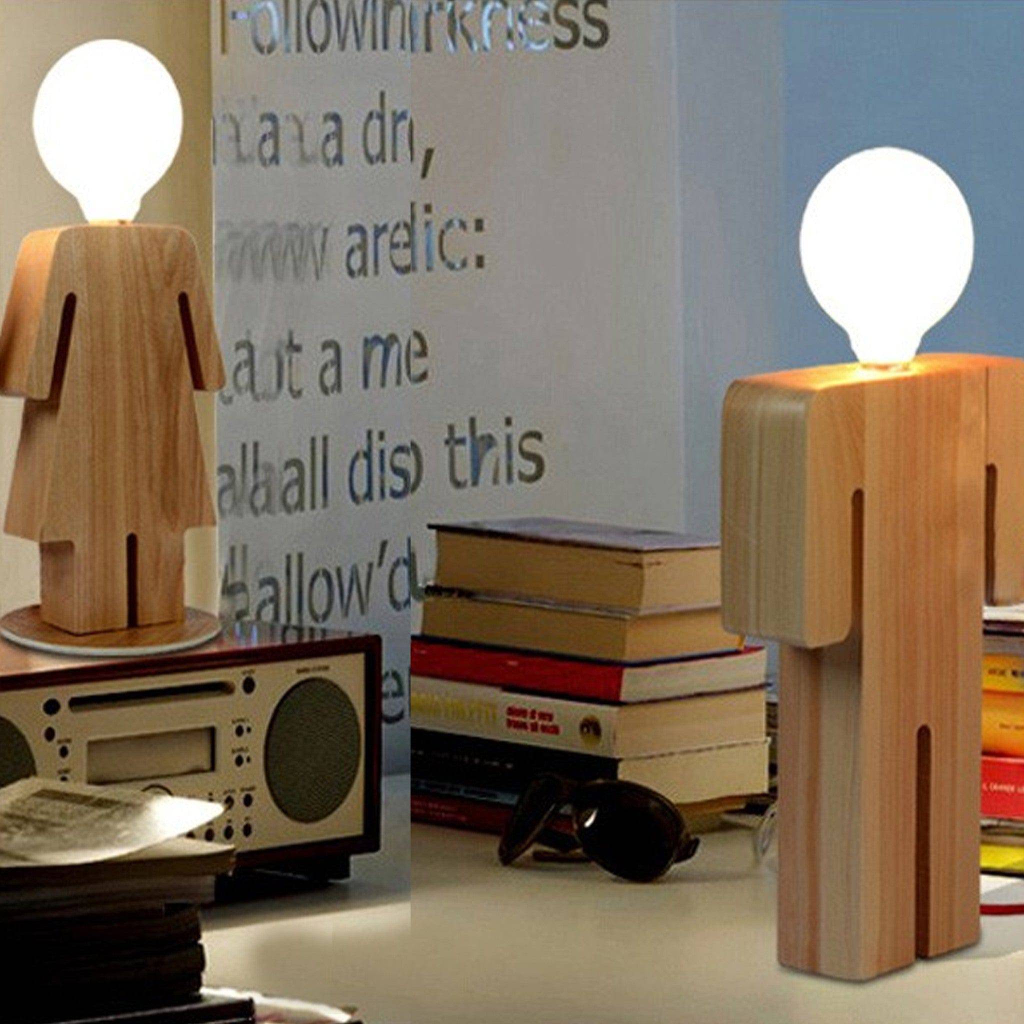 Heshe Solid Wood Office Bpmt22She-N - Desk\table Lamps - ebarza Furniture UAE | Shop Modern Furniture in Abu Dhabi & Dubai - مفروشات ايبازرا في الامارات | تسوق اثاث عصري وديكورات مميزة في دبي وابوظبي