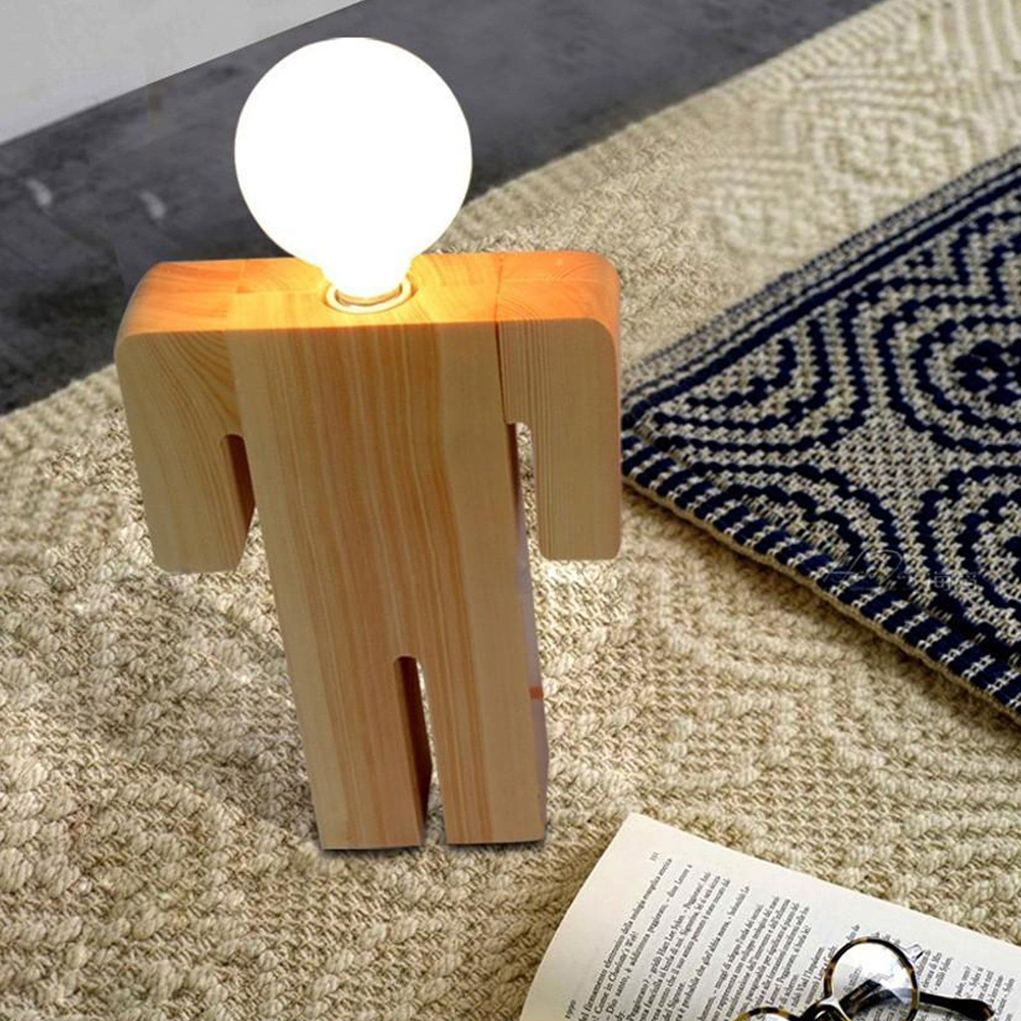 Heshe Solid Wood Office Bpmt22She-W - Desk\table Lamps - ebarza Furniture UAE | Shop Modern Furniture in Abu Dhabi & Dubai - مفروشات ايبازرا في الامارات | تسوق اثاث عصري وديكورات مميزة في دبي وابوظبي