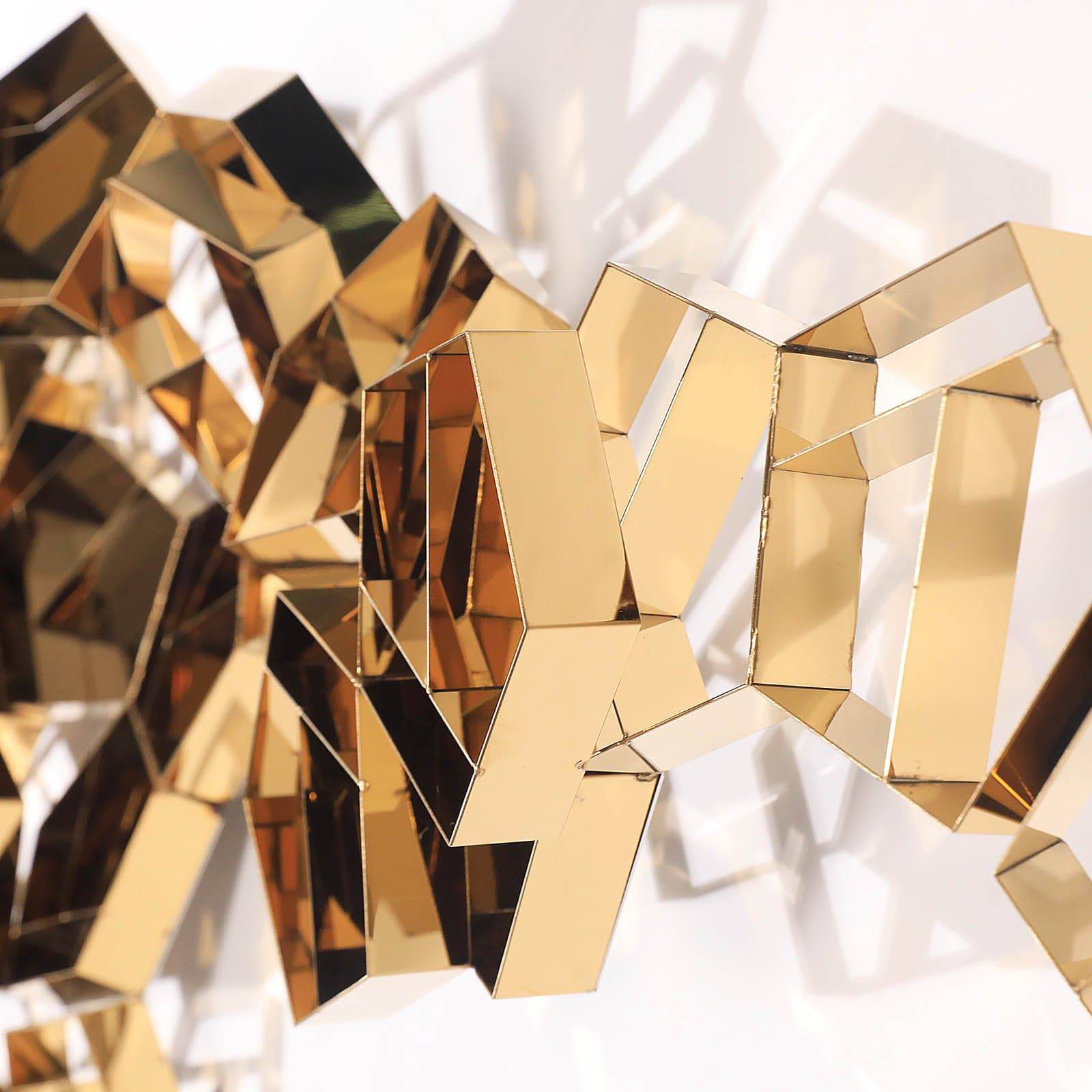 Hexagon Handcrafted Stainless Steel Artwork B0011-BG2020036 / Bo011 - Artwork - ebarza Furniture UAE | Shop Modern Furniture in Abu Dhabi & Dubai - مفروشات ايبازرا في الامارات | تسوق اثاث عصري وديكورات مميزة في دبي وابوظبي