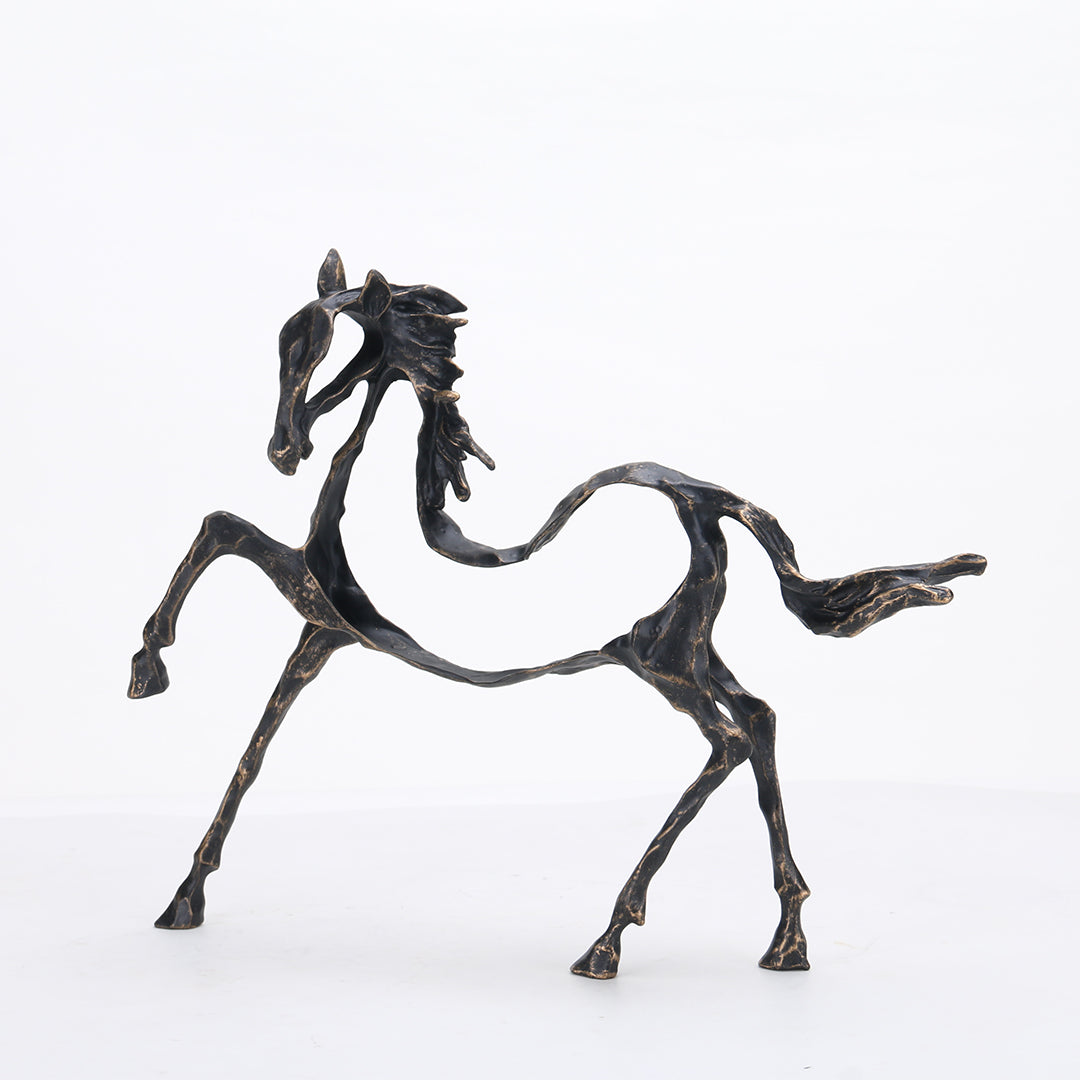 Hollow Horse KA3096 - Home Decor Figurines - ebarza Furniture UAE | Shop Modern Furniture in Abu Dhabi & Dubai - مفروشات ايبازرا في الامارات | تسوق اثاث عصري وديكورات مميزة في دبي وابوظبي