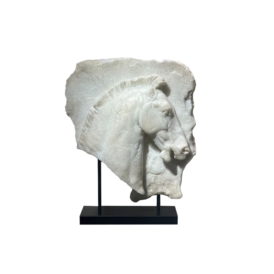 Horse Head PLAQUE Ornament TD-00195 - Home Decor Figurines - ebarza Furniture UAE | Shop Modern Furniture in Abu Dhabi & Dubai - مفروشات ايبازرا في الامارات | تسوق اثاث عصري وديكورات مميزة في دبي وابوظبي