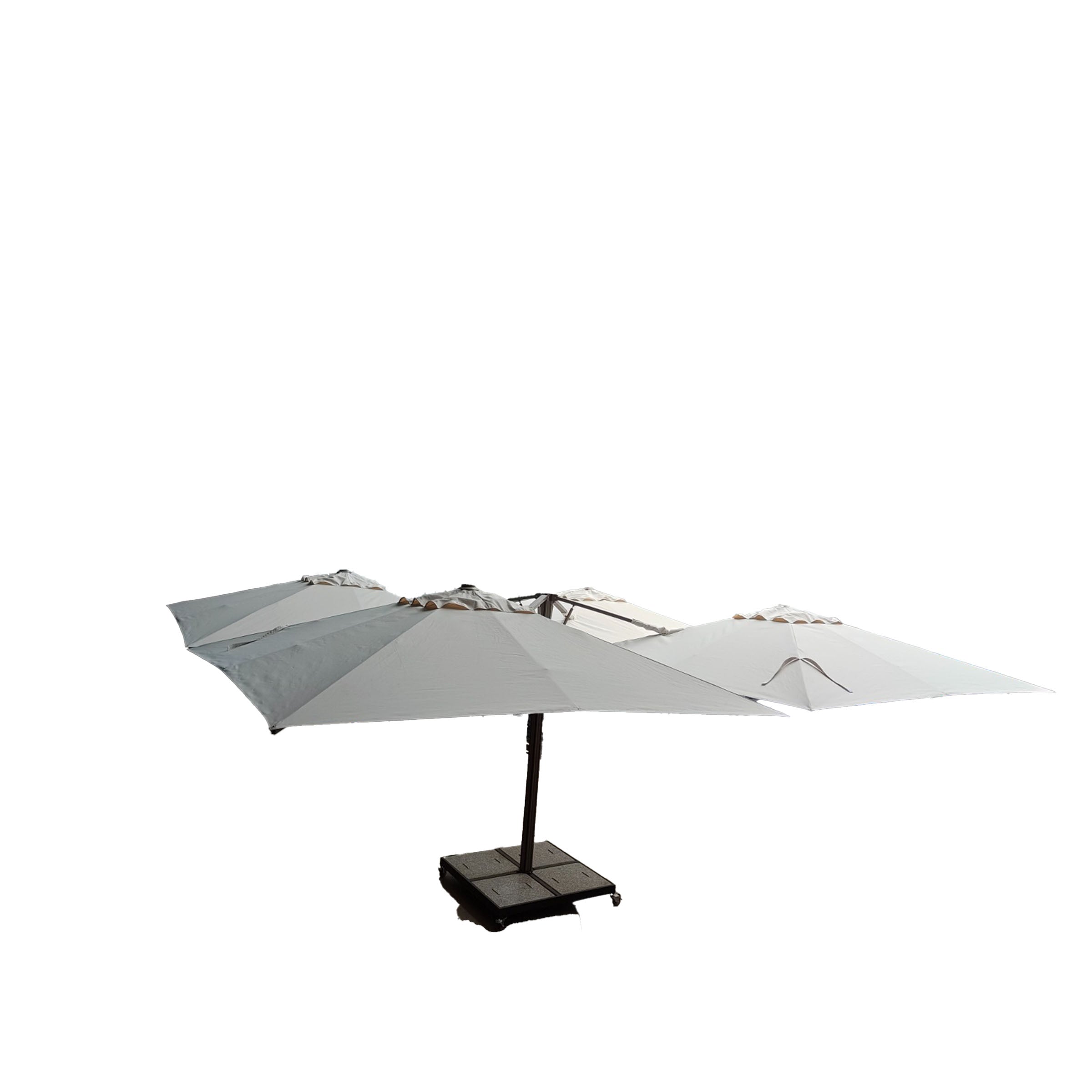 Hydraulic Outdoor Umbrella MS1601-8B4 - Outdoor Umbrellas - ebarza Furniture UAE | Shop Modern Furniture in Abu Dhabi & Dubai - مفروشات ايبازرا في الامارات | تسوق اثاث عصري وديكورات مميزة في دبي وابوظبي